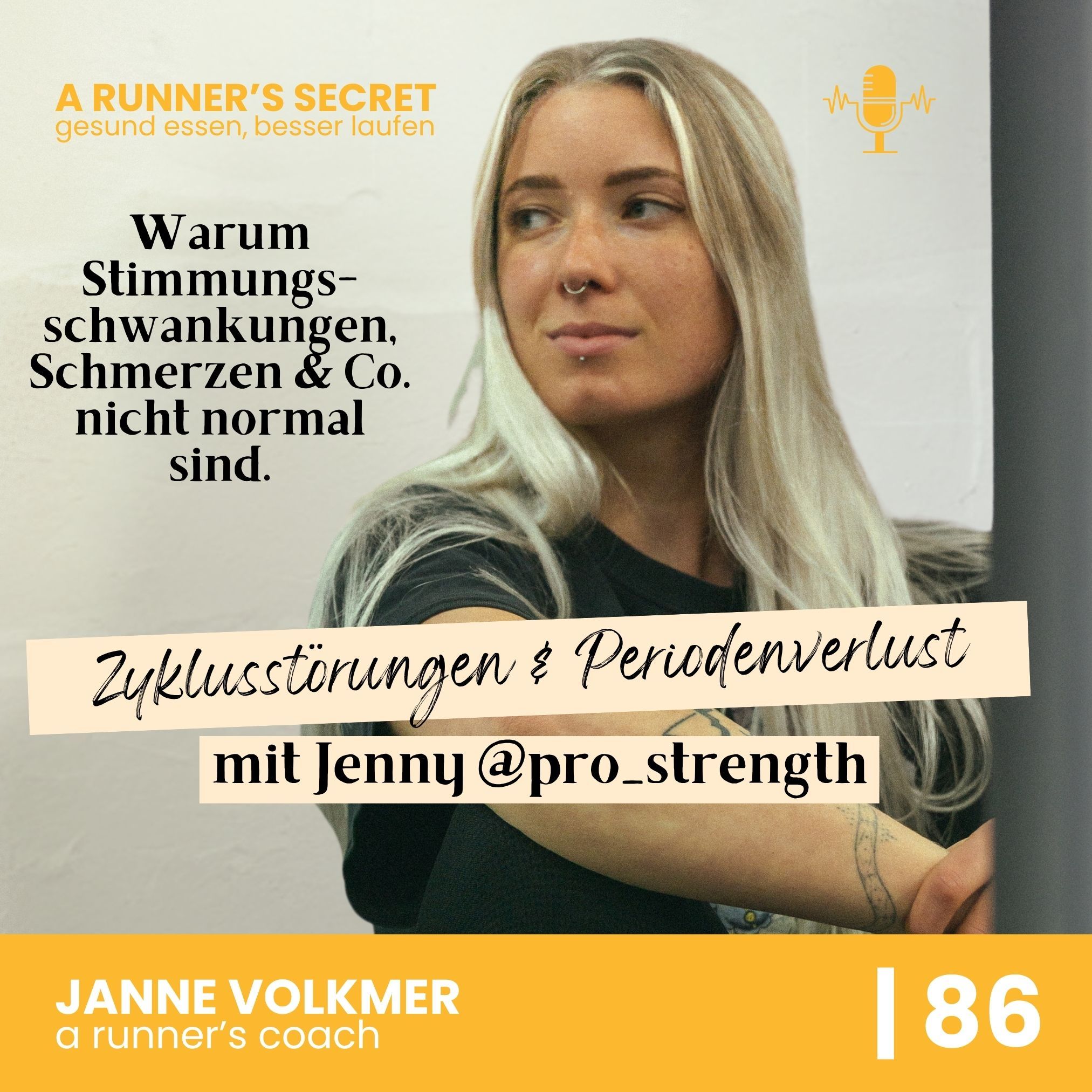 86 | Zyklusstörungen & Periodenverlust: Warum Stimmungsschwankungen, Schmerzen & Co. nicht normal sind