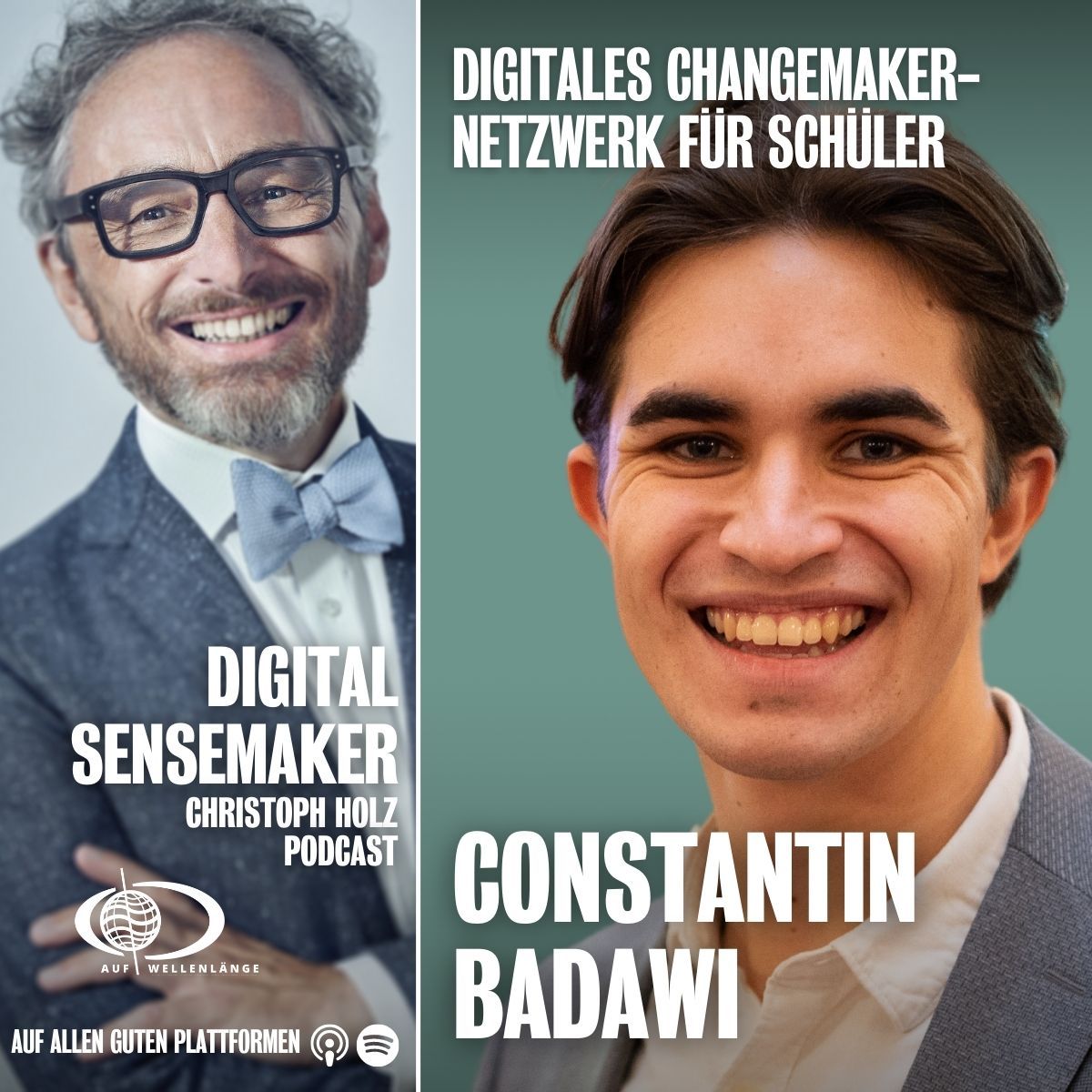 #87 "Digitales Changemaker-Netzwerk für Schüler” mit Constantin Badawi, Coordinator Changemaker Programm.