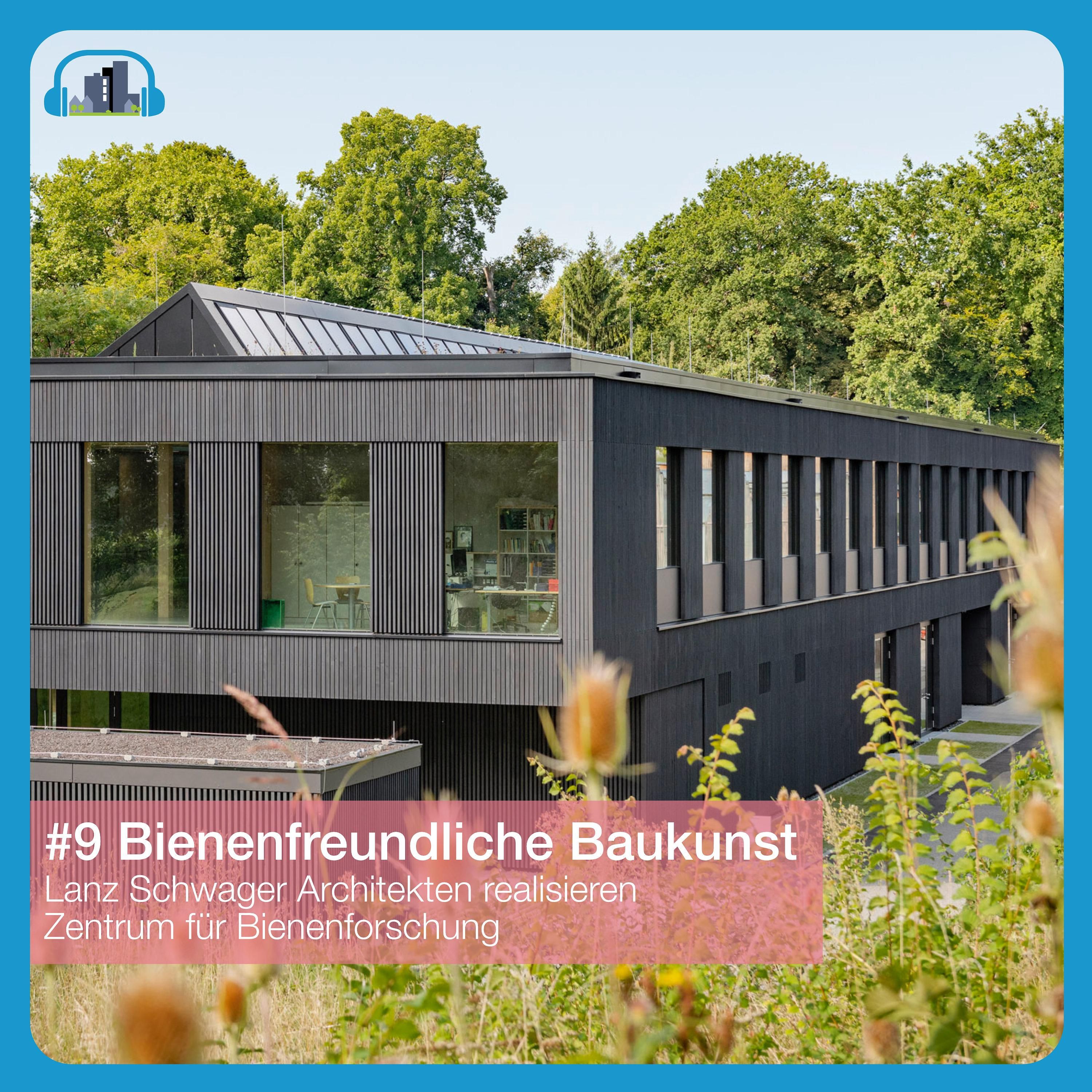 #9 Bienenfreundliche Baukunst – Holz-Hybrid-Gebäude fördert Biodiversität am Campus Hohenheim
