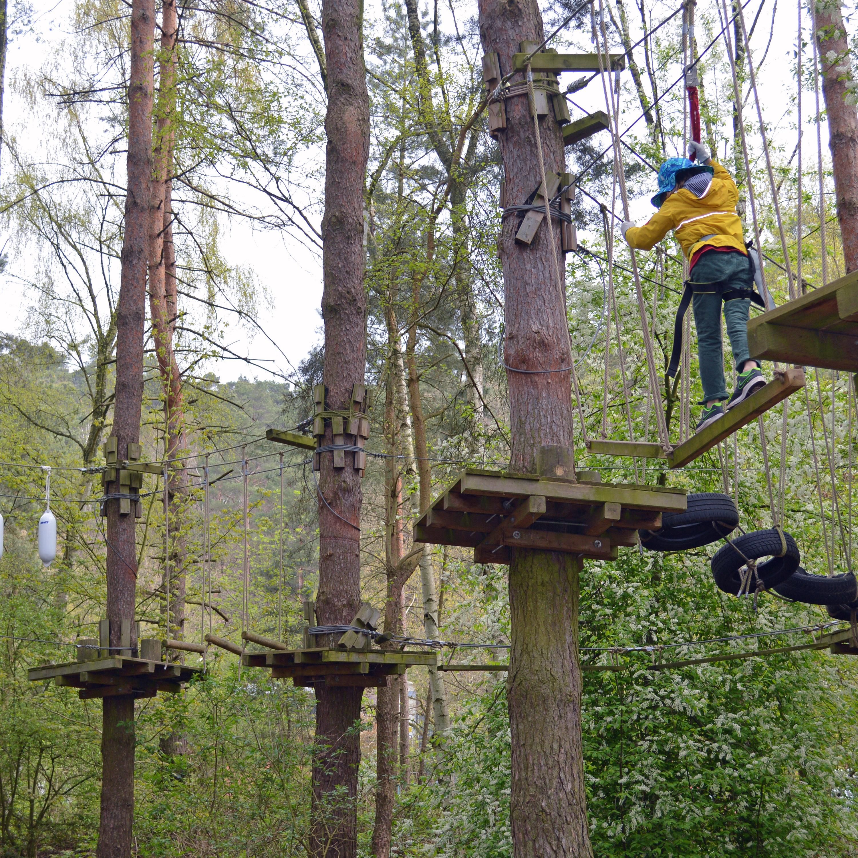 9. Episode: Balance halten im Hochseilgarten Geesthacht