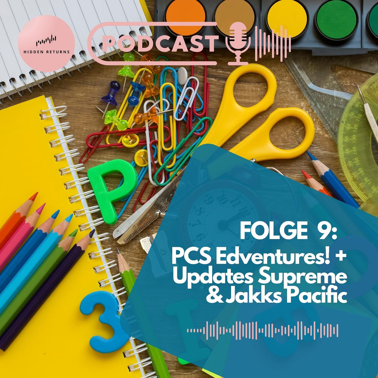 #9 - PCS Edventures Aktie ($PCSV) + Jakks Pacific Q1 2024 Update ($JAKK) und Supreme PLC ($SUP.L)