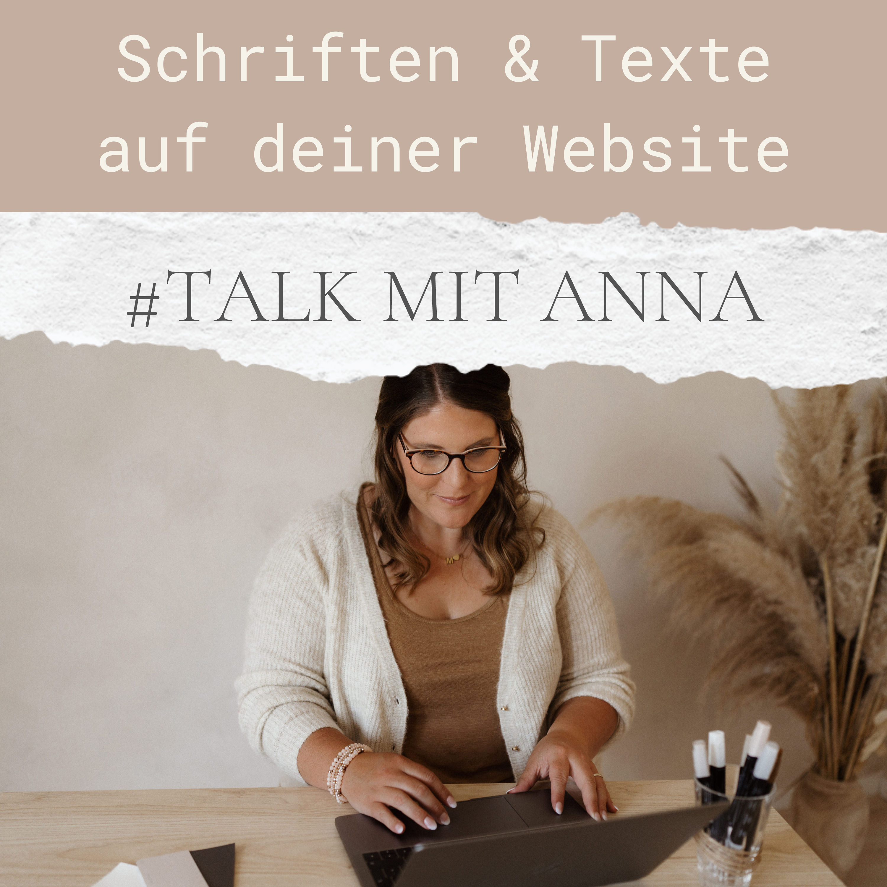 #9 TALK MIT ANNA: Schriften & Texte richtig auf der Website einbinden