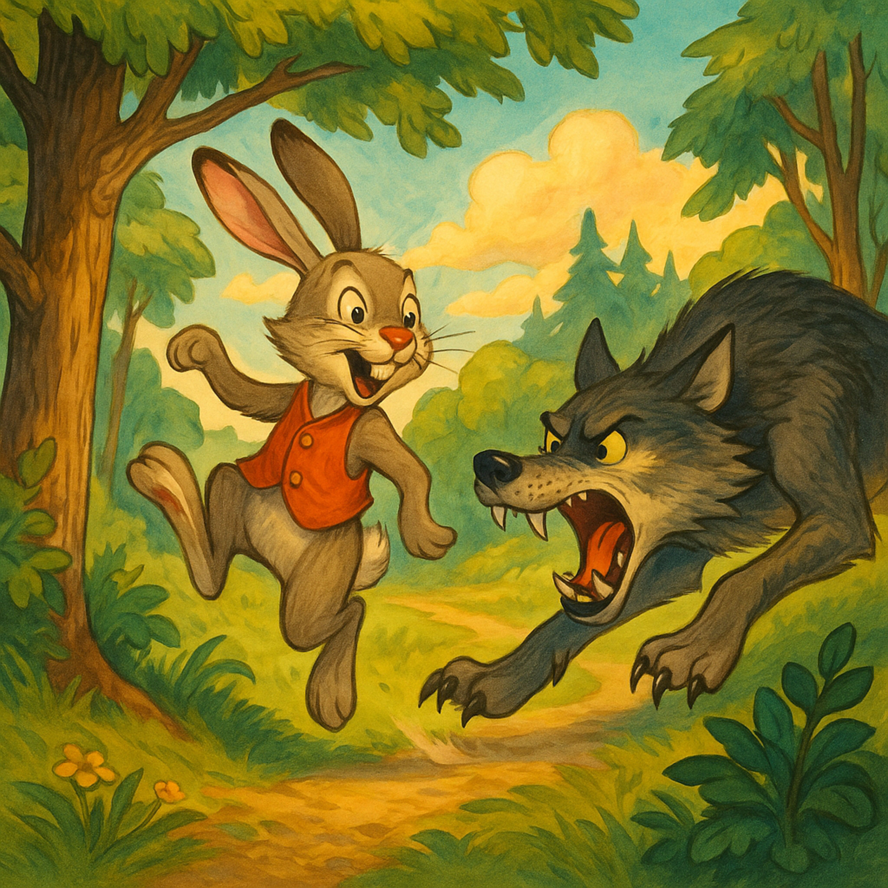 #9 Wie der Hase dem Wolf eins auswischte