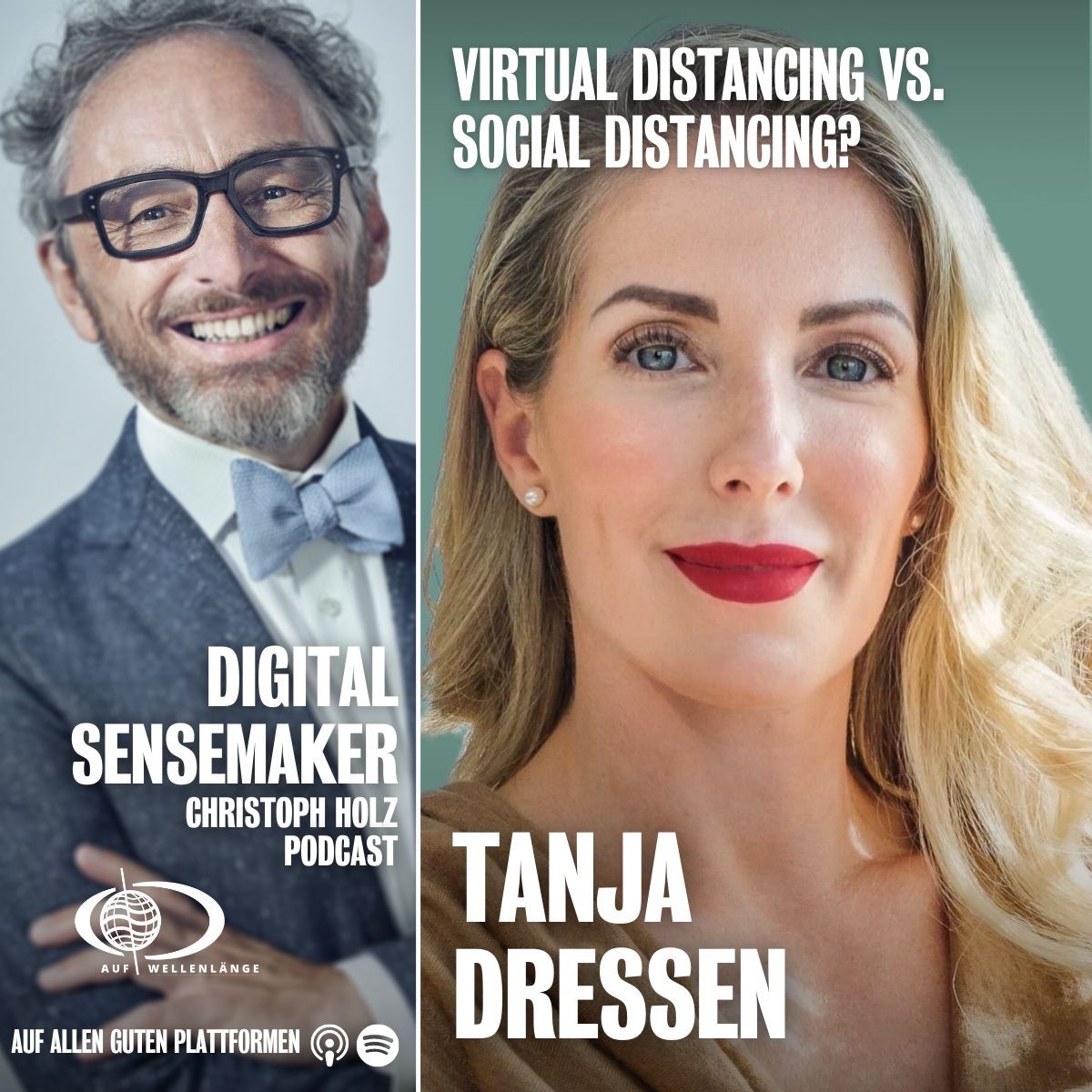 #90 “Virtual Distancing vs. Social Distancing?” mit Tanja Dreßen, Gründerin von Dressen Coaching.