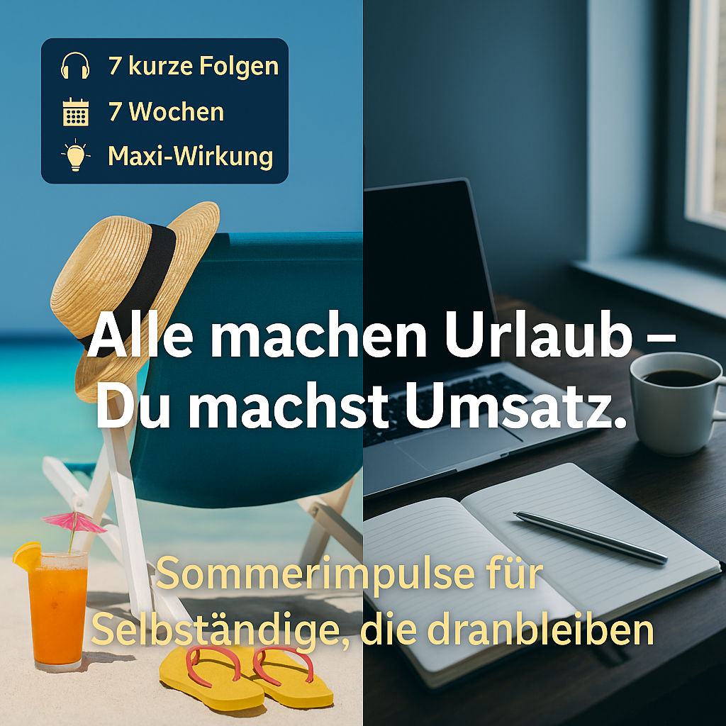 #91 - Extra-Sommerimpuls: Du bist nicht Dein Business. Punkt.