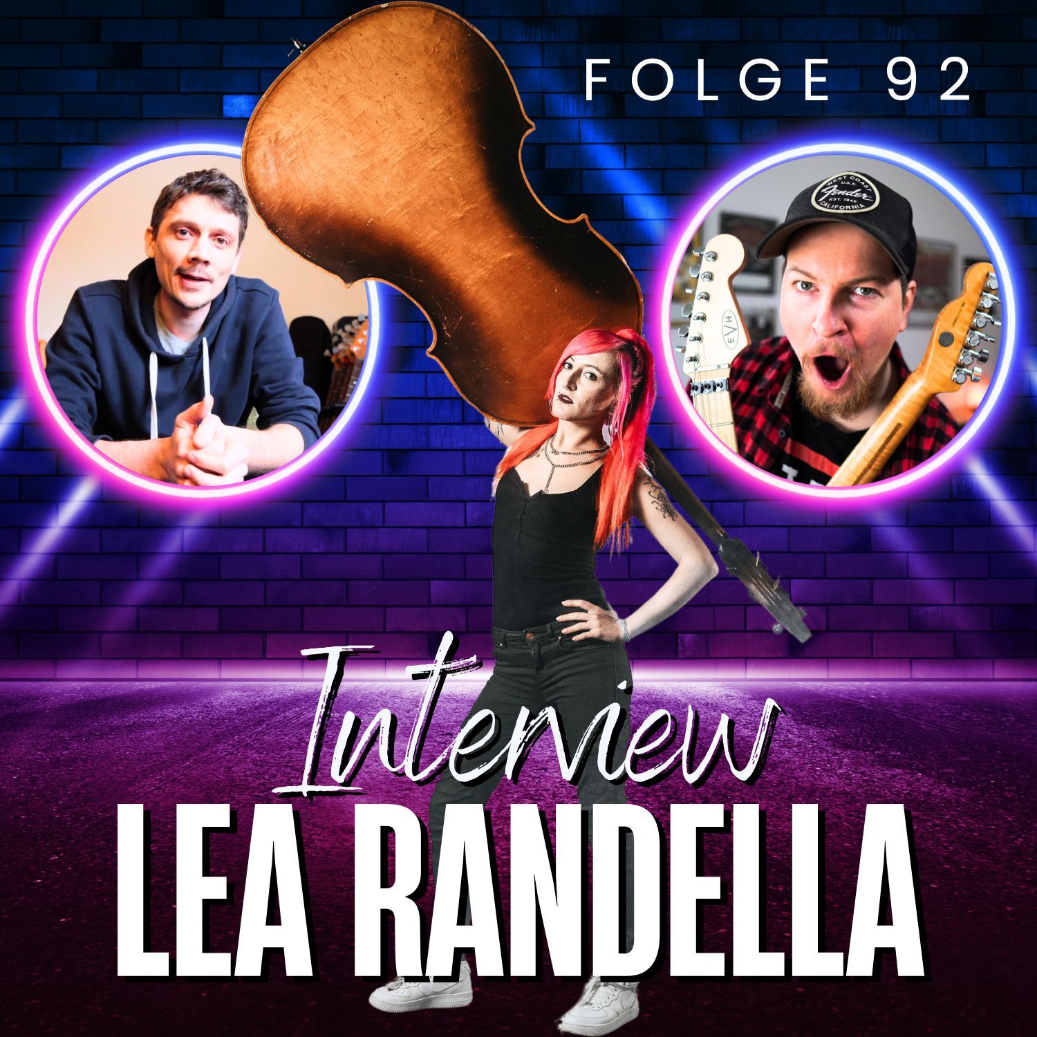 92. Lea Randella: Rockabilly-Kontrabass, Lichtbringer-Aktivitäten & BWL für Musiker