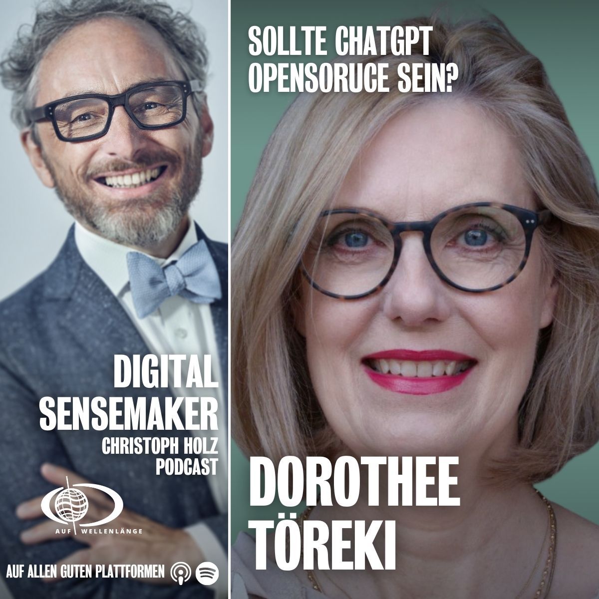 #93 "Sollte ChatGPT OpenSource sein?” mit Dorothée Töreki, Dozentin und CEO “Denkräume im Digitalen”.