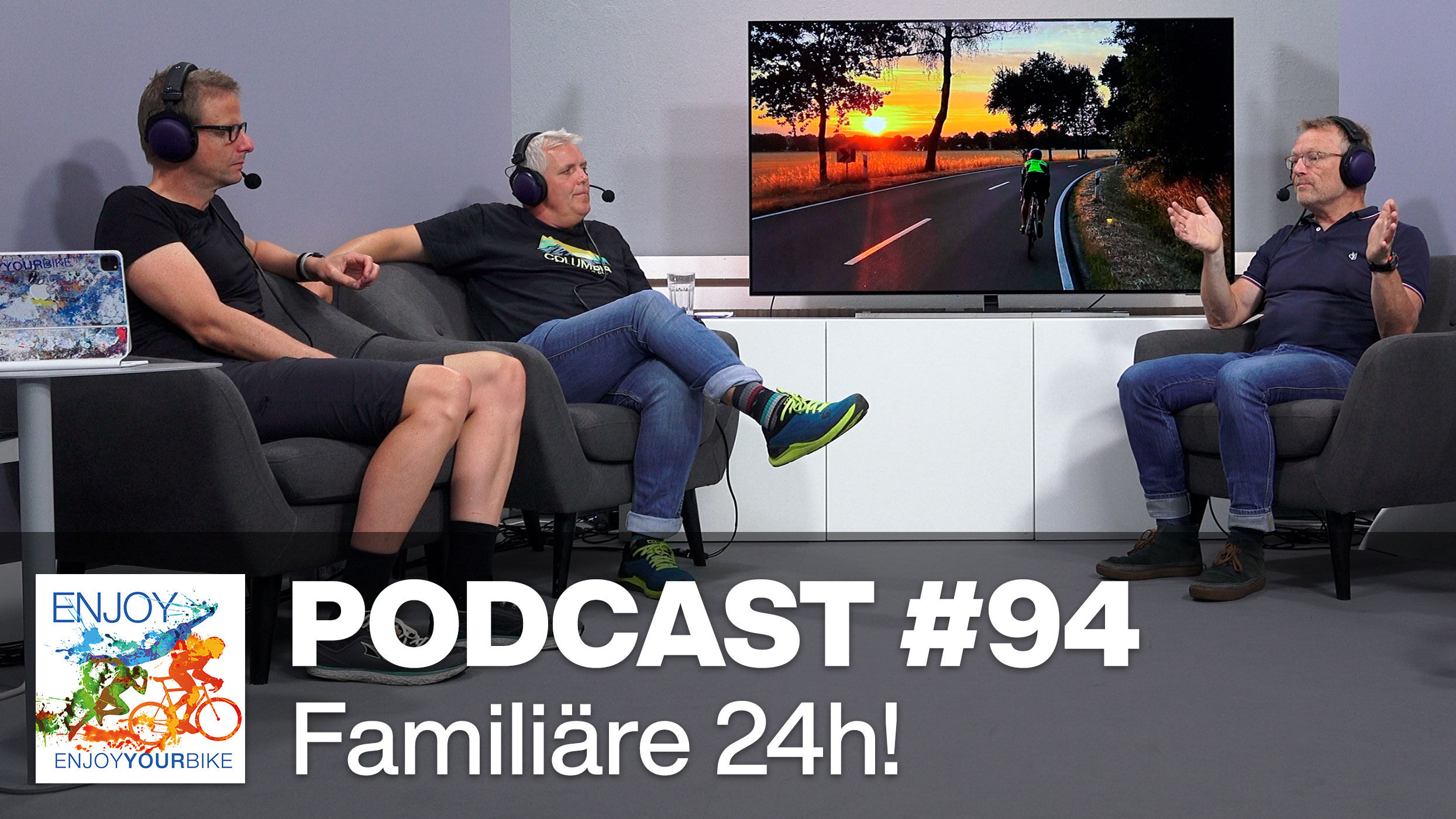 94: Familiäre 24h! Ingos ENJOYYOURORBIT Bericht, Brelinger Berg 24h Rennen, ENJOYYOURBIKE Trikot