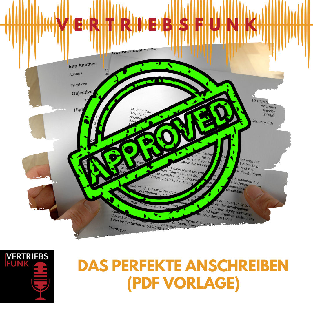#940 - Bewerbung: Perfektes Anschreiben ganz einfach (PDF Vorlage)