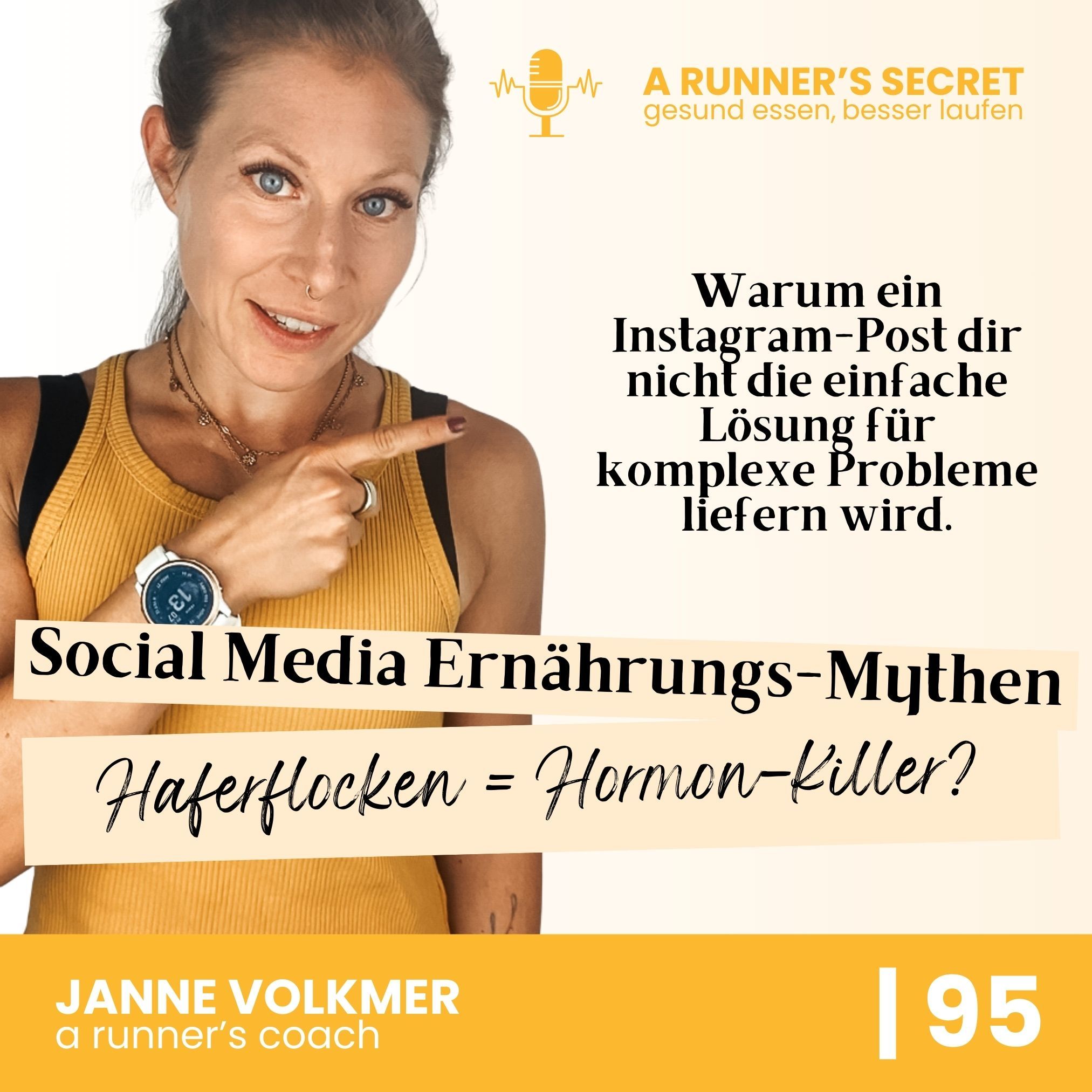 95 | Social Media Ernährungsmythen im Faktencheck: Haferflocken zerstören deinen Hormonhaushalt (Teil 2)