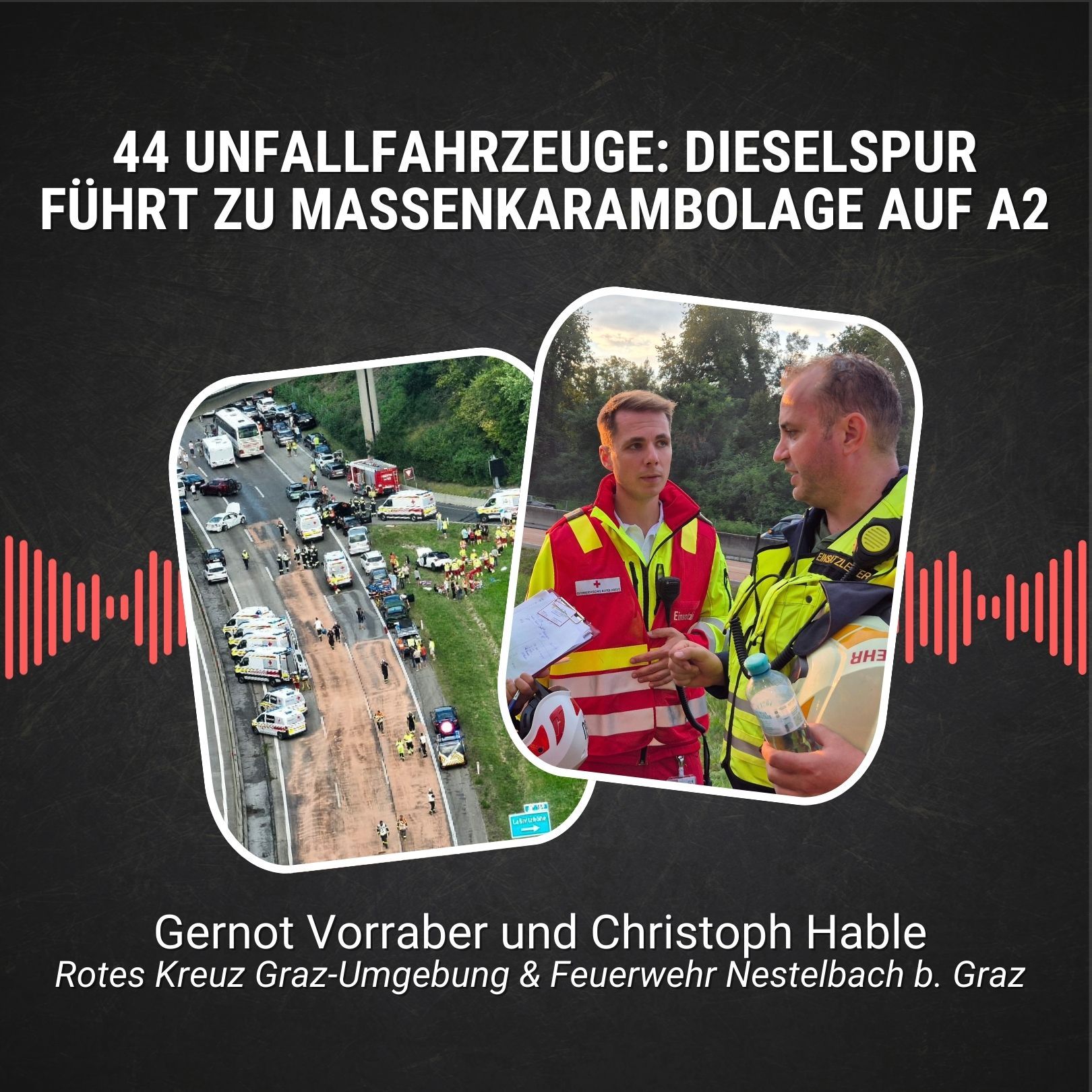 #96: 44 Unfallfahrzeuge: Dieselspur führt zu Massenkarambolage auf A2