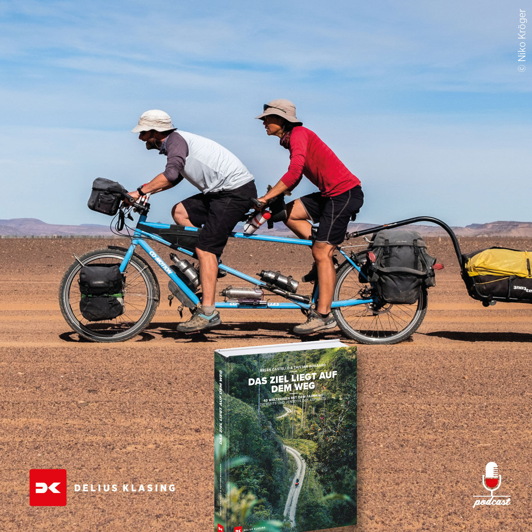 #96 Das Ziel liegt auf dem Weg - Tandem-Radreisen mit Niko Kröger & Mieke Oey