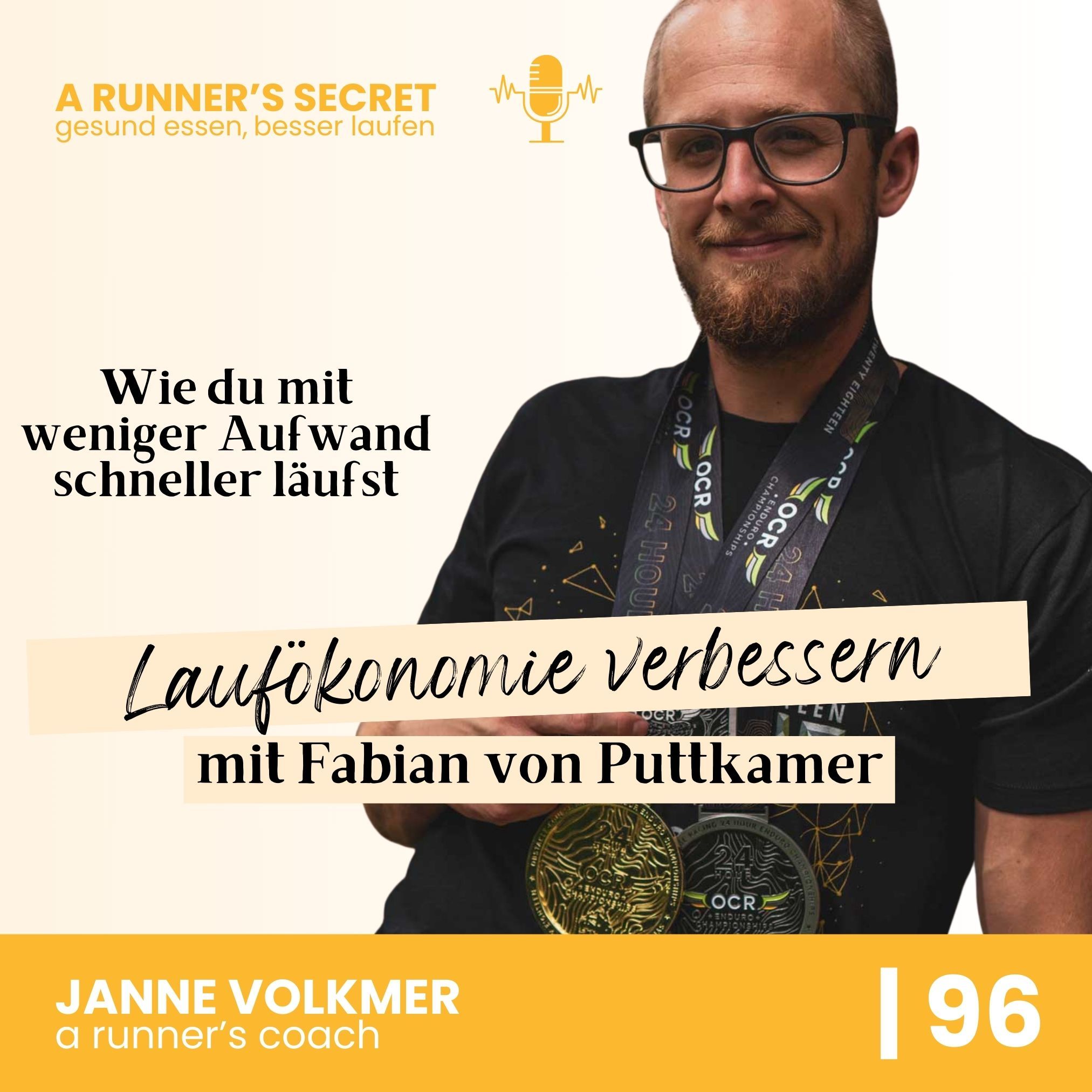 96 | Schneller Laufen durch bessere Laufökonomie: Interview mit Fabian von Puttkamer (Teil 2/2)