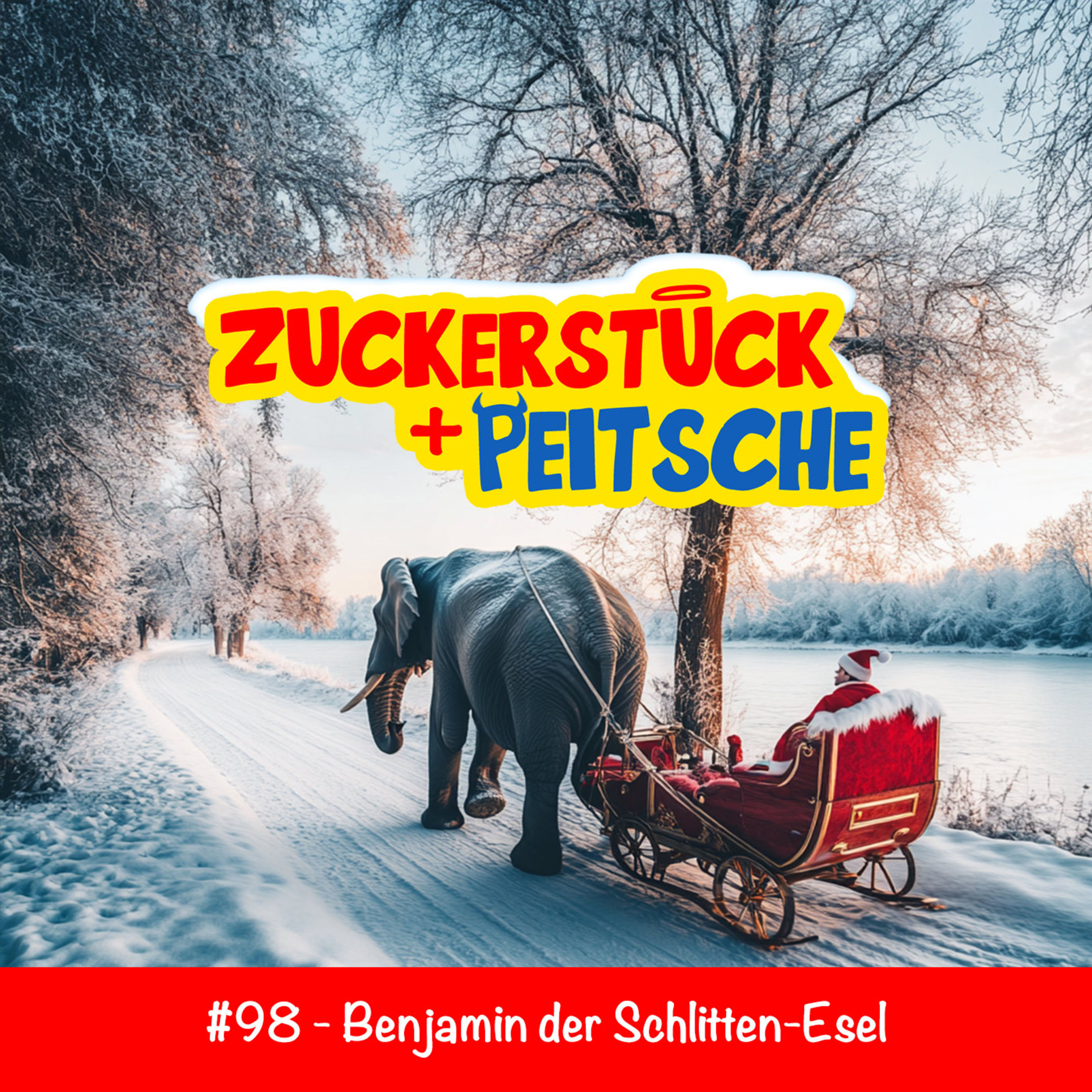#98 - Benjamin der Schlitten-Esel