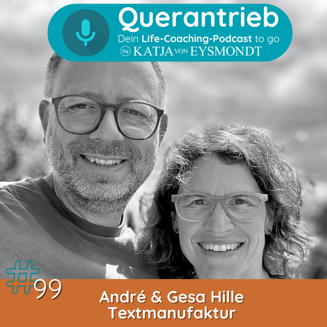 #99 Einfach machen könnte ja gut werden – Interview Gesa & André Hille, Textmanufaktur