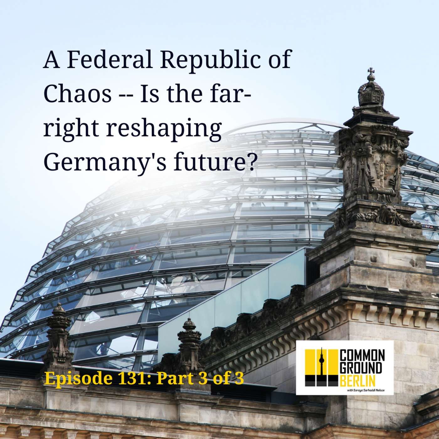 A Federal Republic of Chaos -- Is the far-right reshaping Germany's future? Part Three.