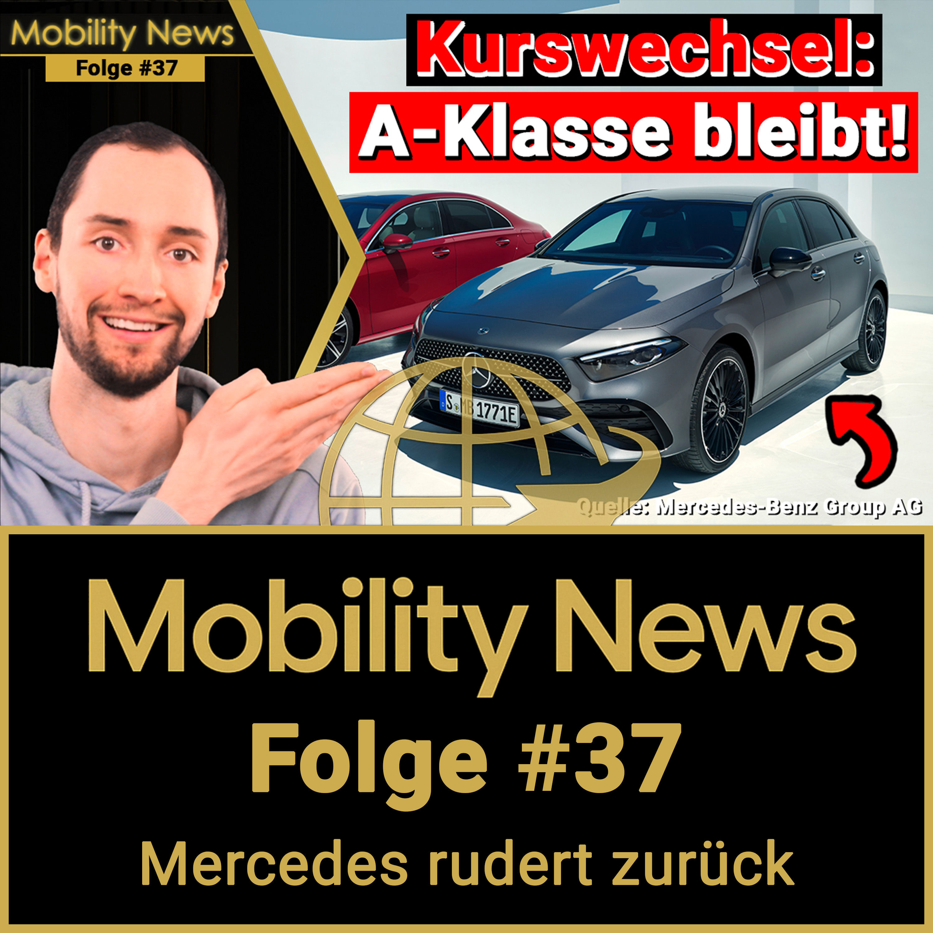 A-Klasse Revival? Mercedes bringt den Einstieg zurück! Comeback im Kompaktsegment? u.v.m. | Mobility News #37