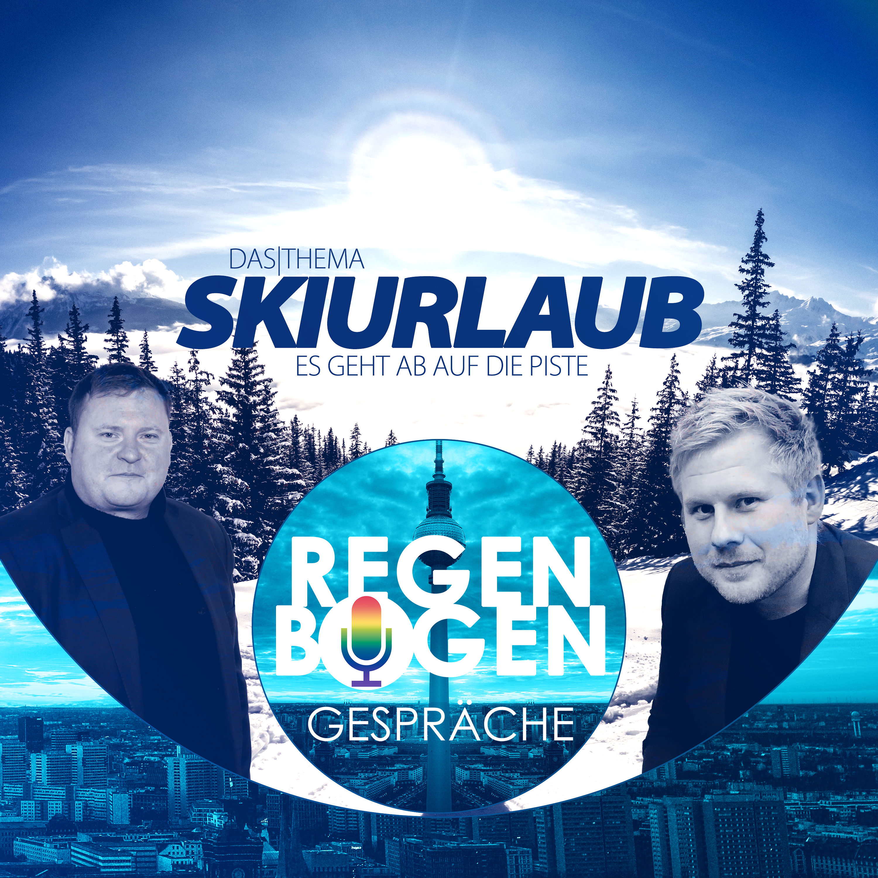 Ab auf die Piste - Schneegestöber und Après-Ski