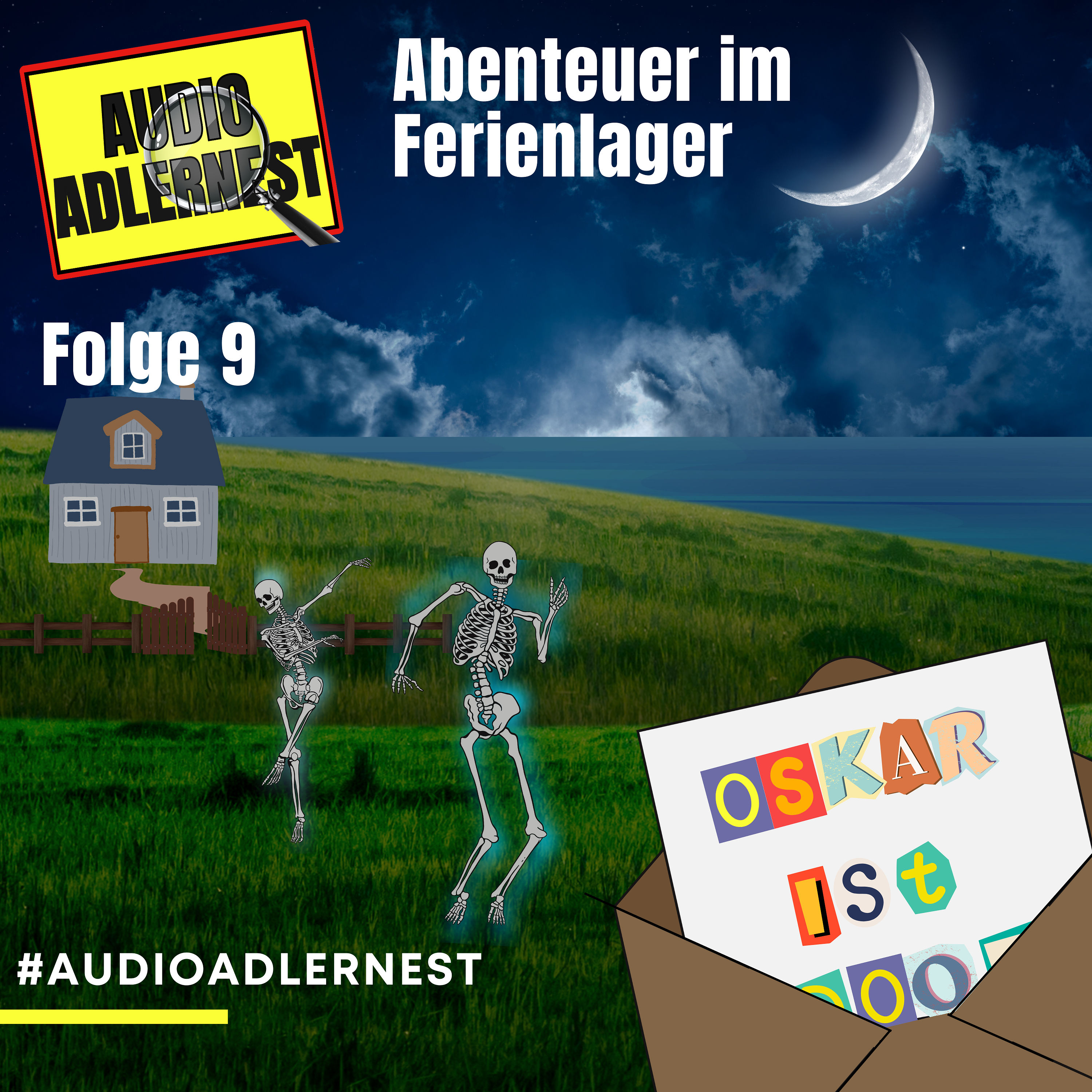 Abenteuer im Ferienlager - TKKG Folge 9 - Audio Adlernest (#015)
