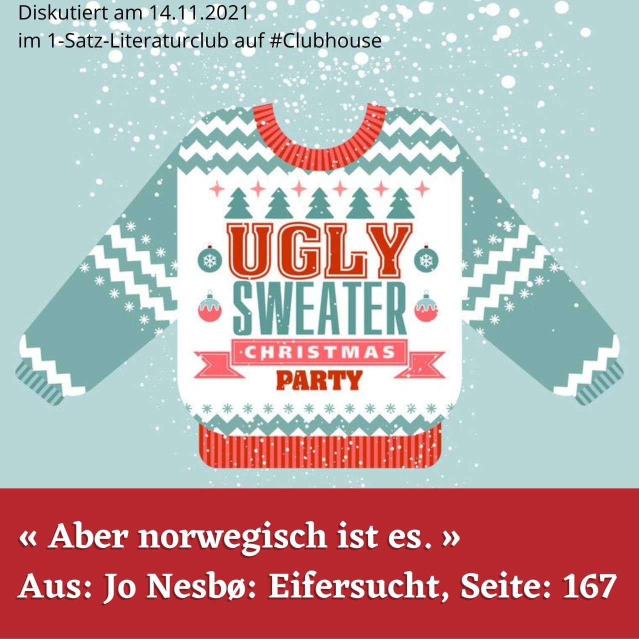 «Aber norwegisch ist es.»