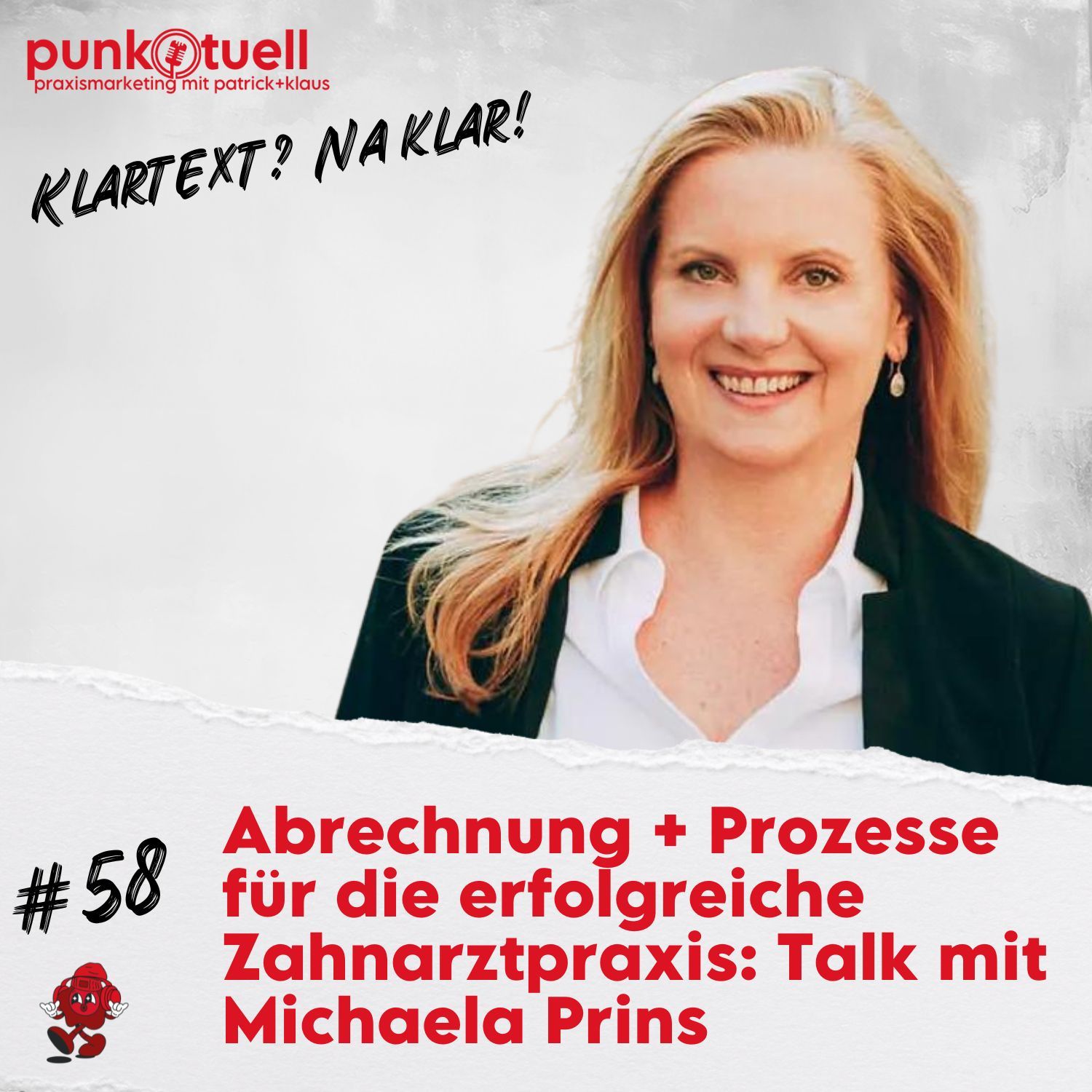 Abrechnung + Prozesse für die erfolgreiche Zahnarztpraxis: Talk mit Michaela Prins | #58