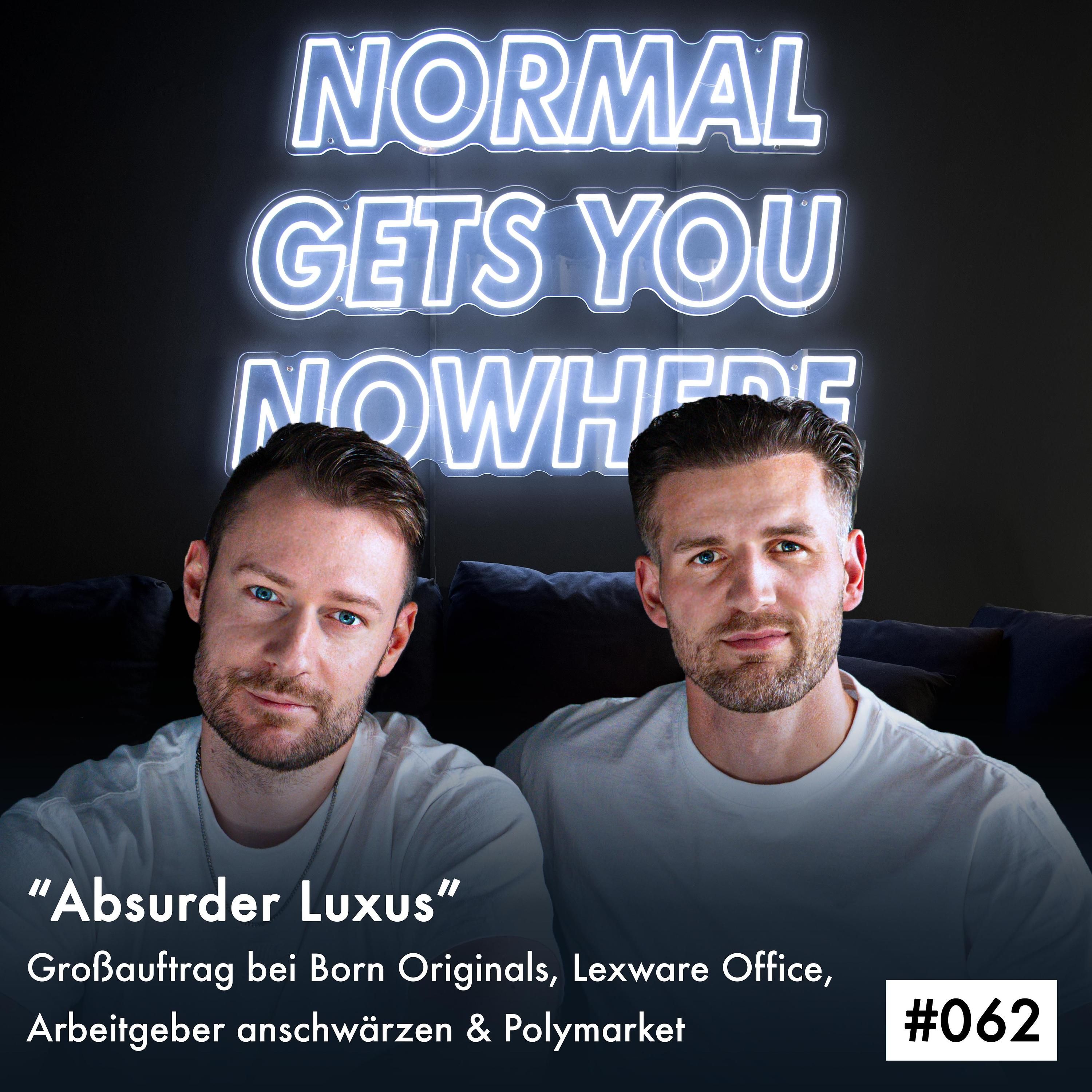 "Absurder Luxus" - Folge #062 über fragwürdige Luxusgüter, Prediction Markets & mehr