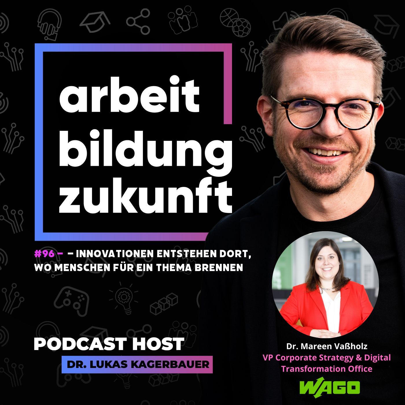 #ABZ 96– Innovationen entstehen dort, wo Menschen für ein Thema brennen – mit Dr. Mareen Vaßholz, VP Corporate Strategy & Digital Transformation Office, WAGO