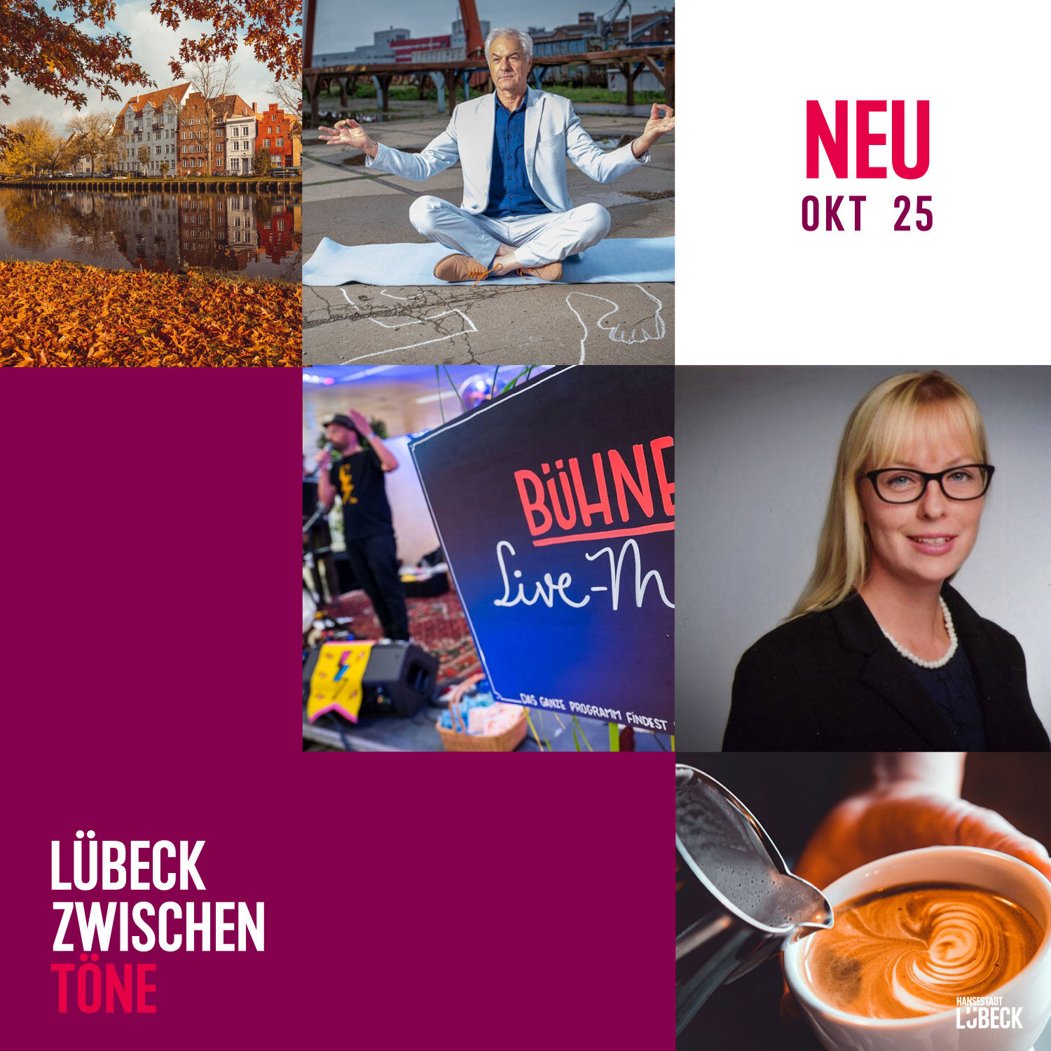 Achtsam morden, Übergangswochenende, Oktober-Sound und Zukunft ohne Wachstum in Lübeck