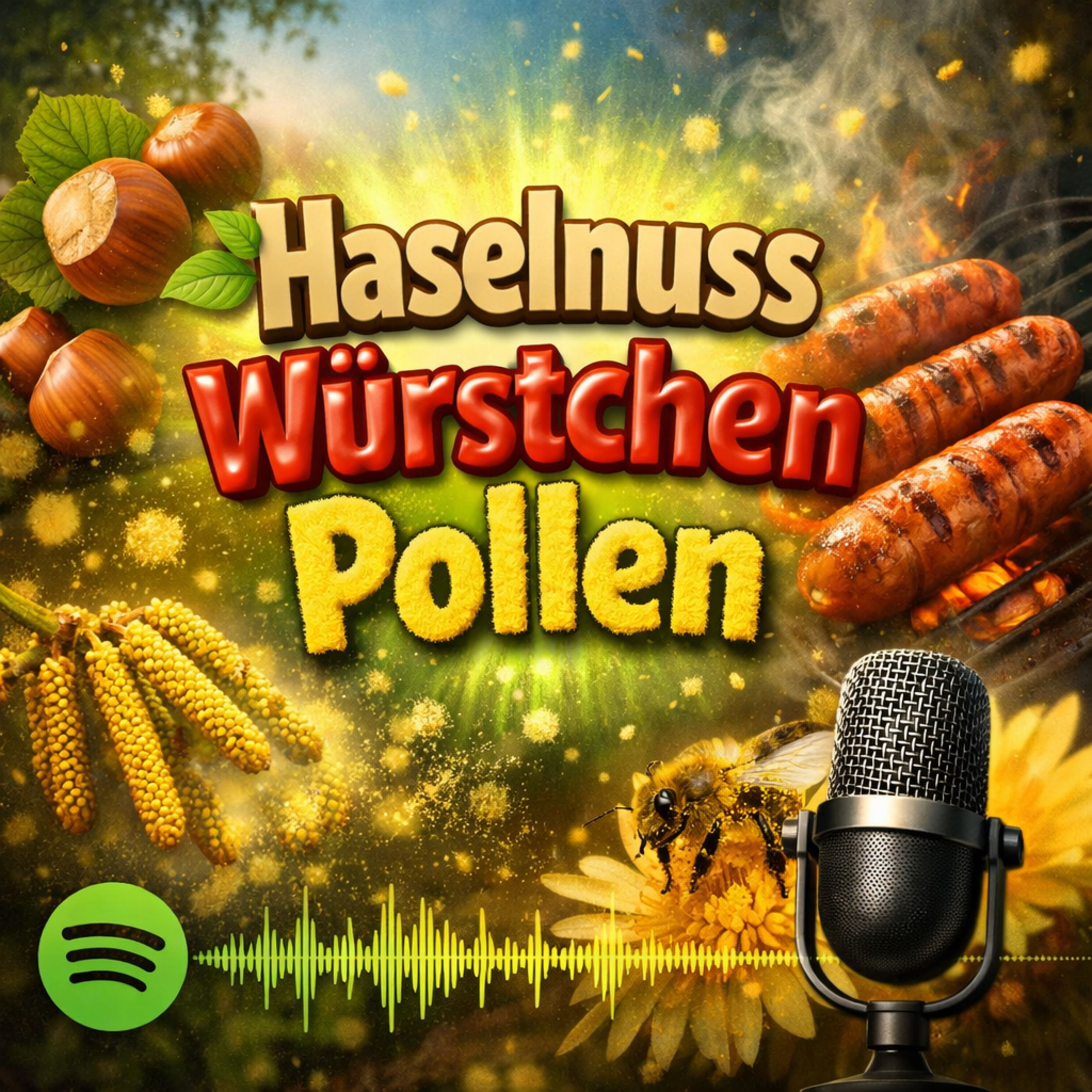 Achtung wir sind gestartet-Haselnusspollen außer Rand und Band