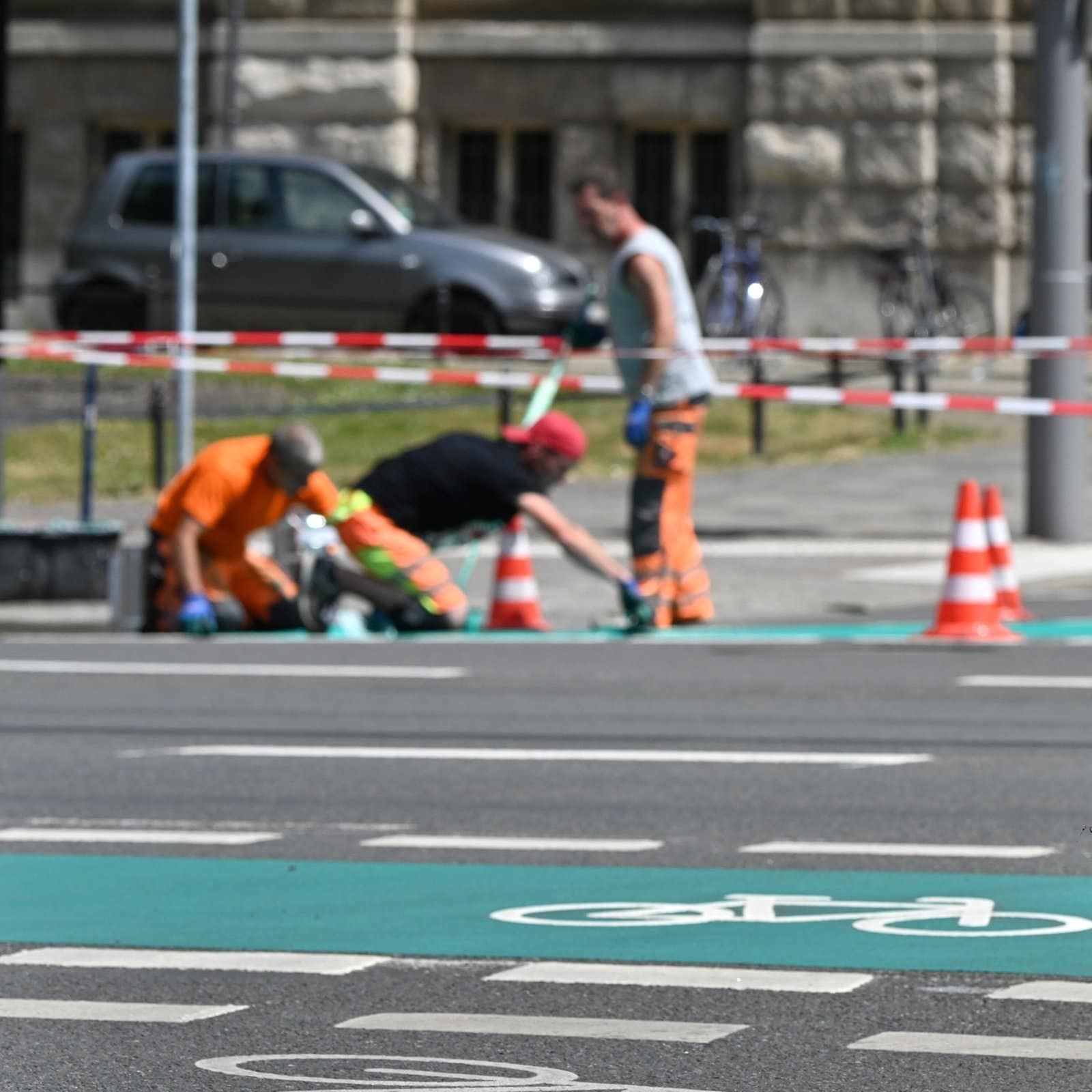 ADFC: Radwegenetz der Städte häufig nur zusammengeschustert
