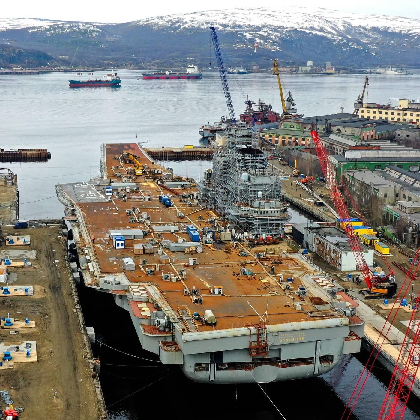 "Admiral Kusnezow" - Russlands "Schiff der Schande" steht vor der Verschrottung