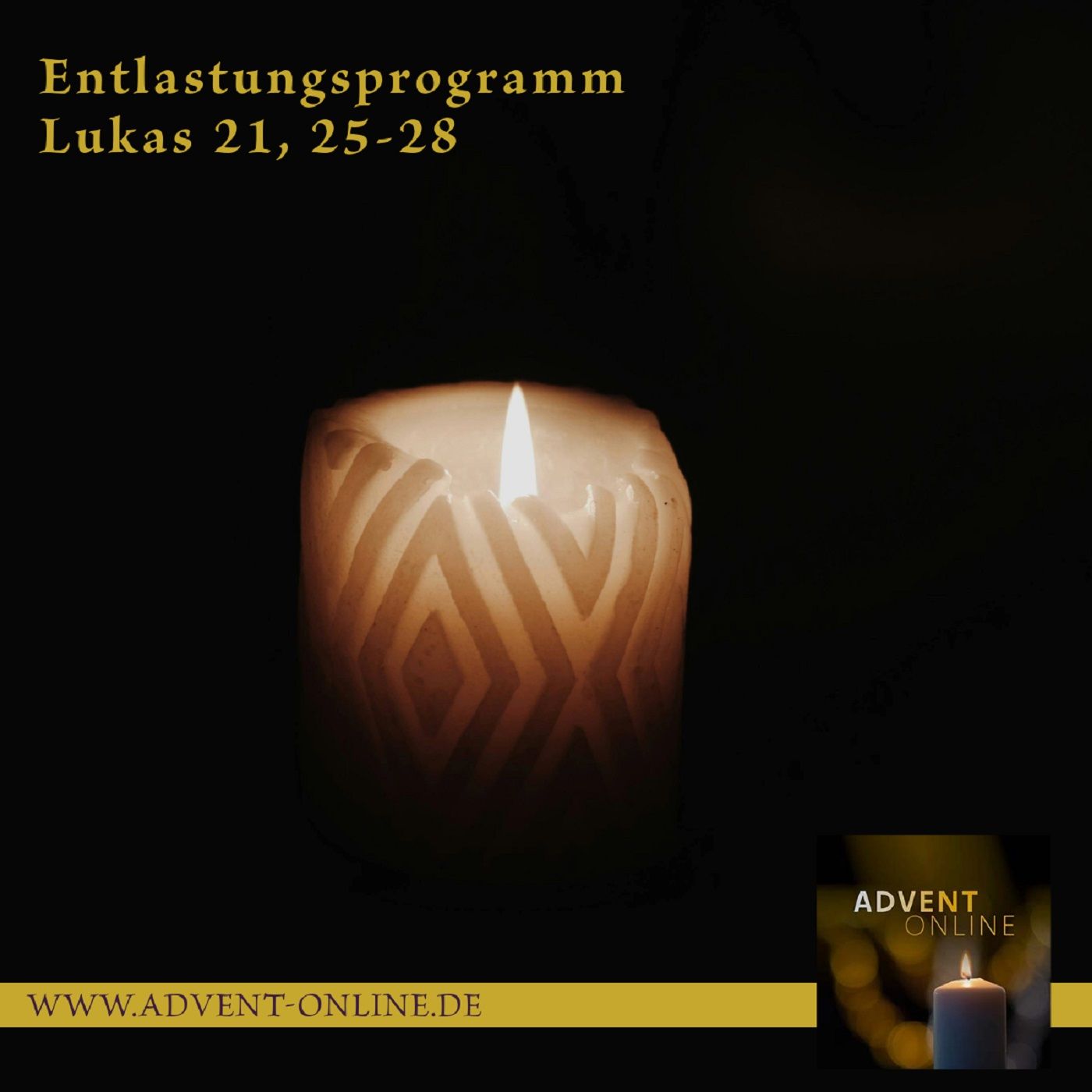 Advent-Online 1. Dezember 2024 - Volles Programm - Entlastungsprogramm