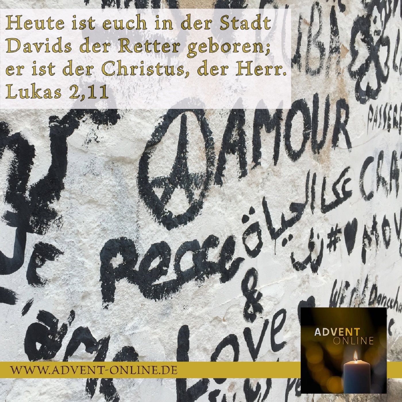 Advent-Online 2023: Heute ist euch in der Stadt Davids