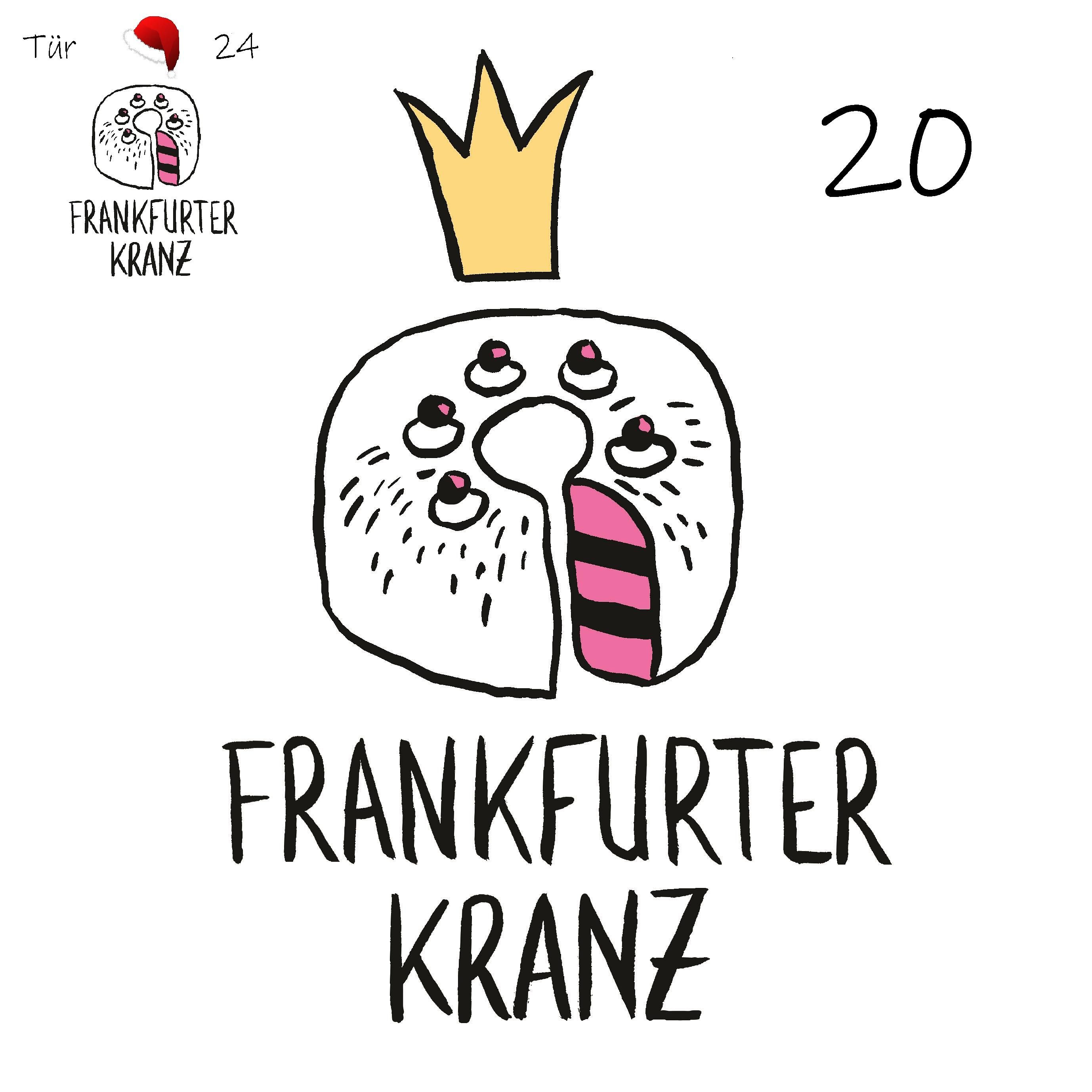 Adventskalender 2020 - Tür 24: Frankfurter Kranz 20