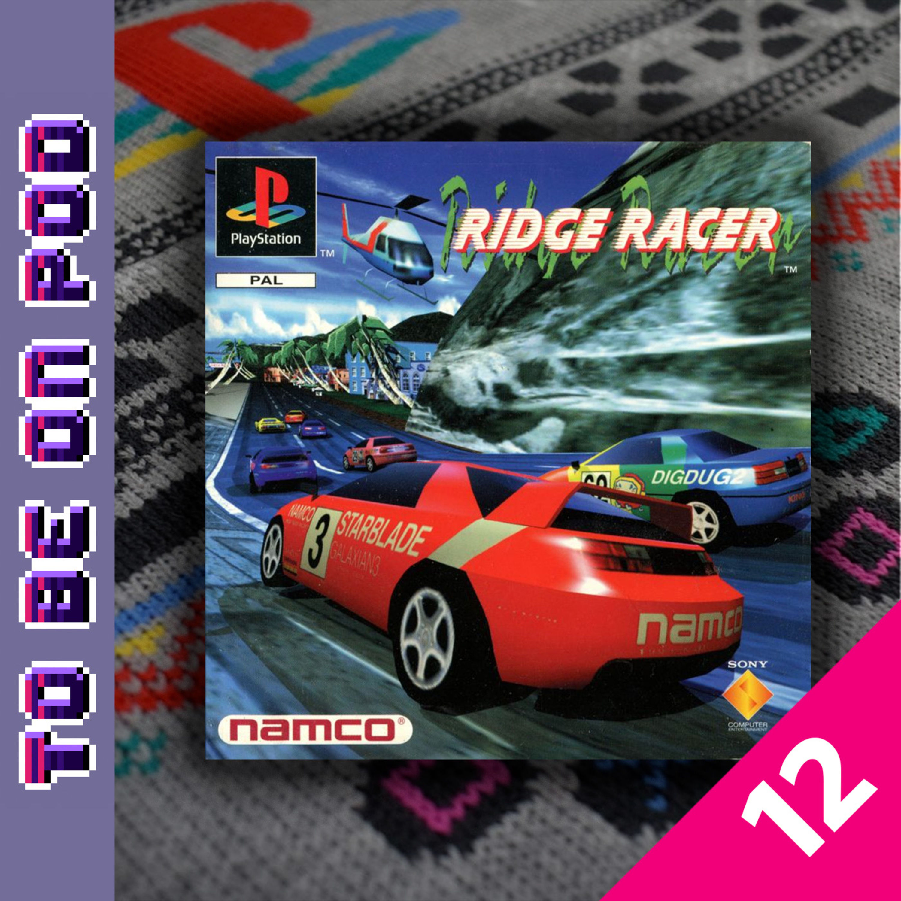 Adventskalender 2024 – Türchen 12: Ridge Racer (PSX)