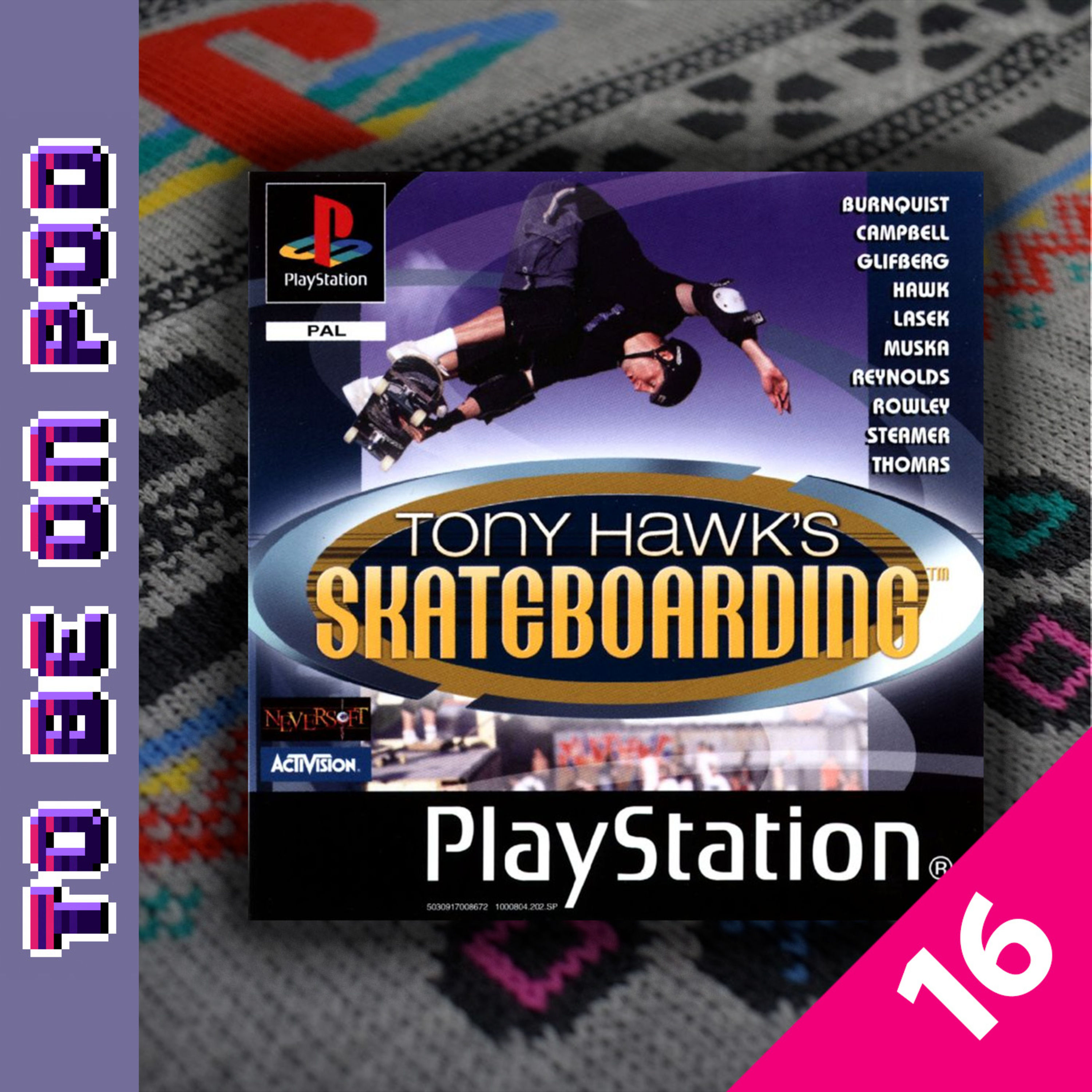 Adventskalender 2024 – Türchen 16: Tony Hawk's Skateboarding (PSX)