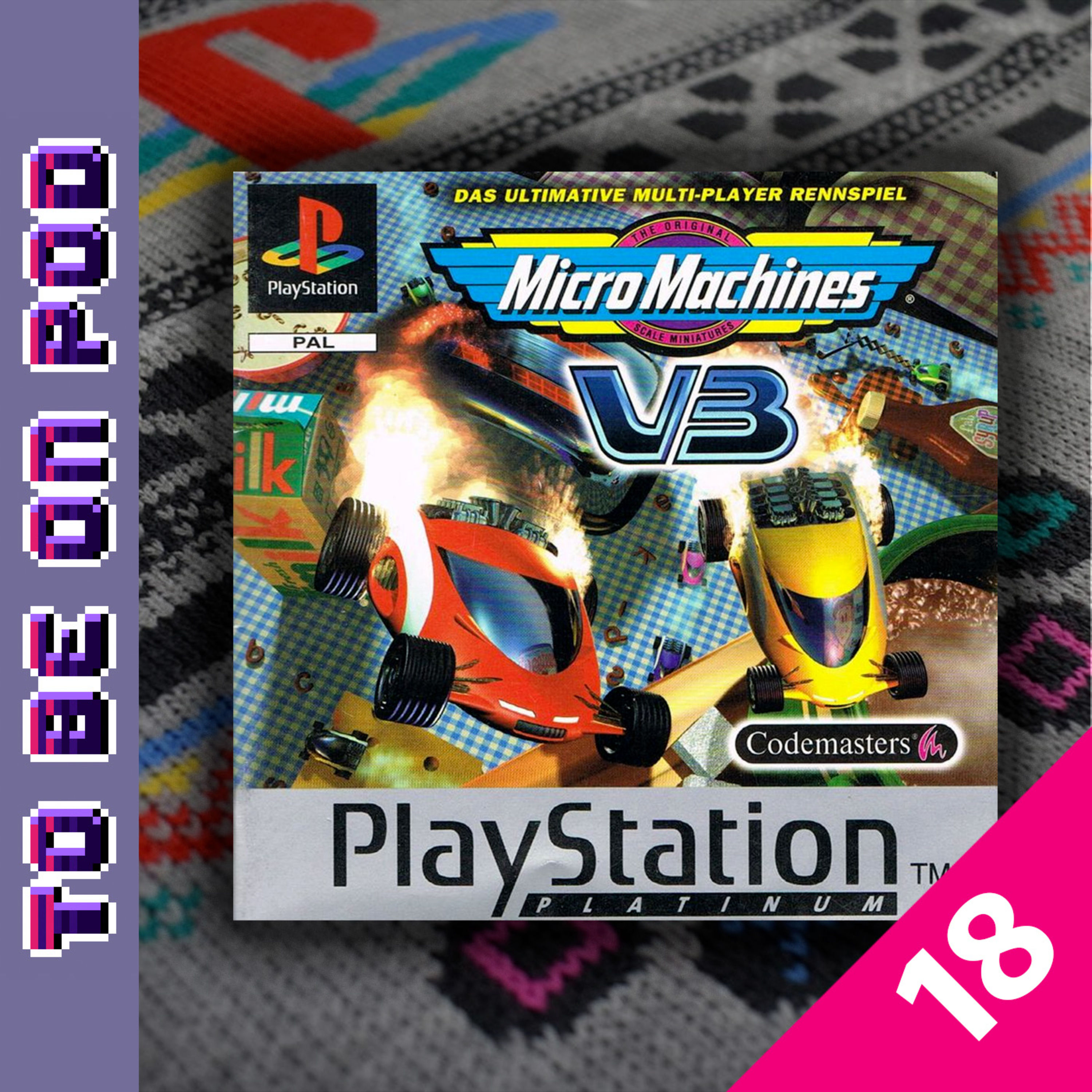Adventskalender 2024 – Türchen 18: Micro Machines V3 (PSX)
