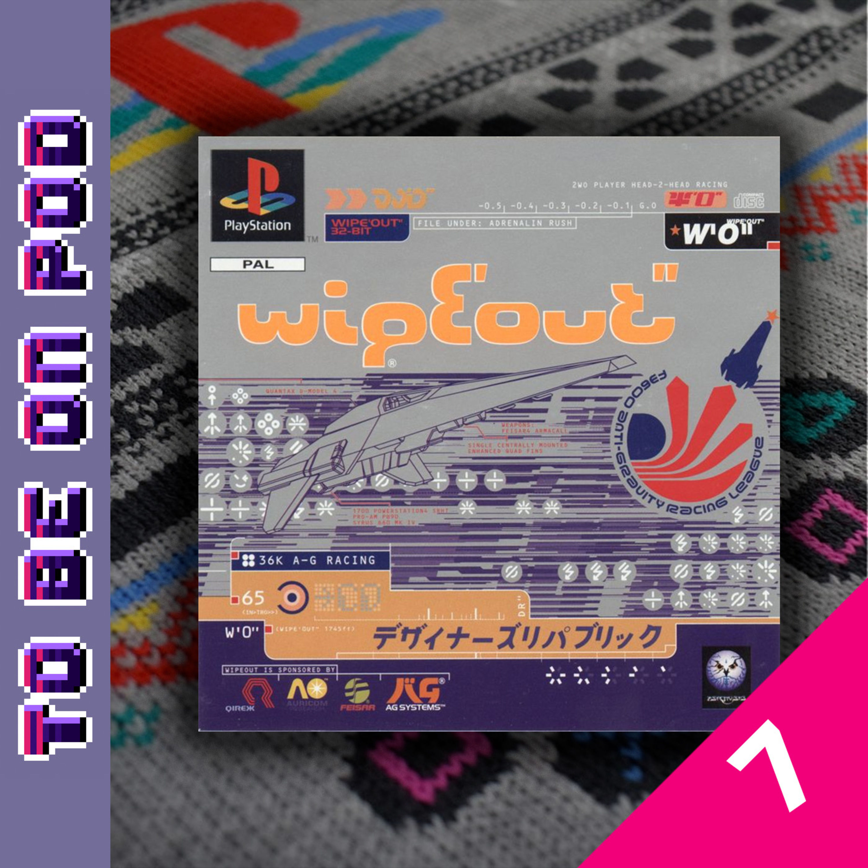 Adventskalender 2024 – Türchen 7: WipEout (PSX)