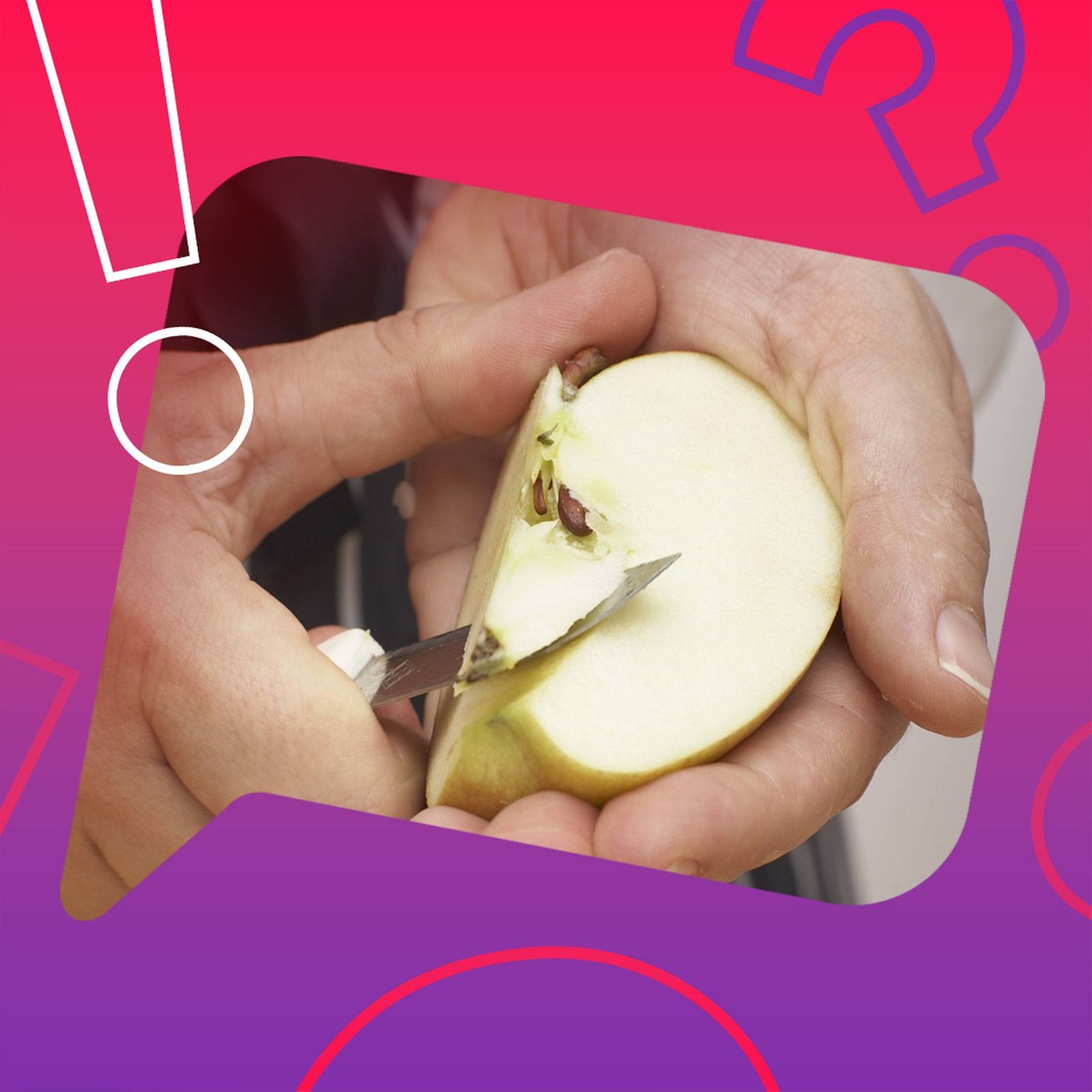 Äpfel lassen anderes Obst reifen