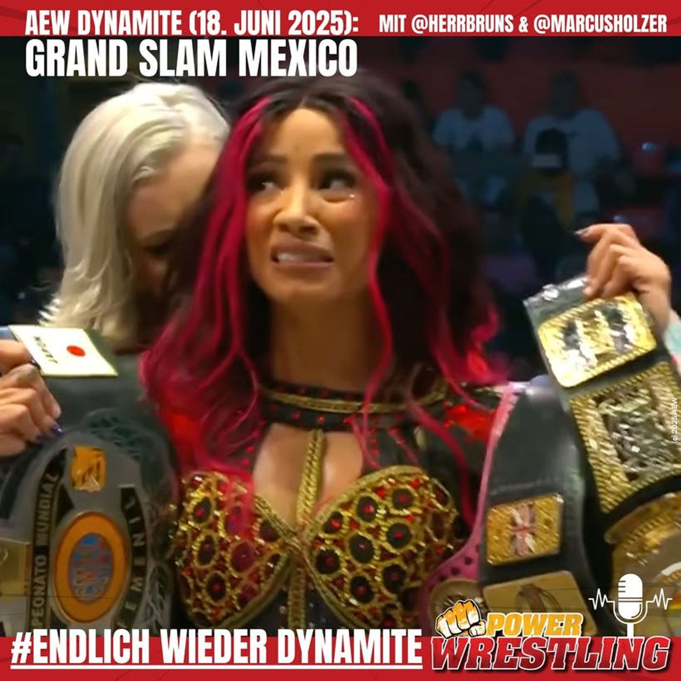 AEW Dynamite (18.6.25): Mexiko-Debüt! Moné gewinnt Titel! Hangman attackiert Moxley!
