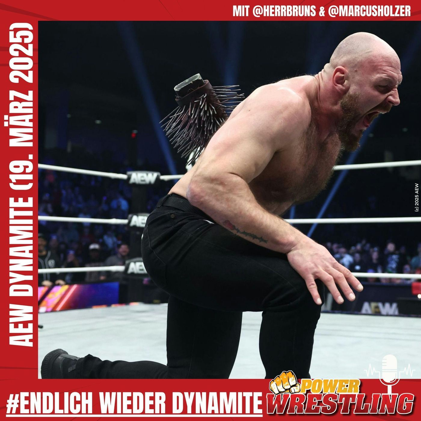 AEW Dynamite (19.3.25): Jon Moxley wird durchbohrt - und schockt das Publikum!