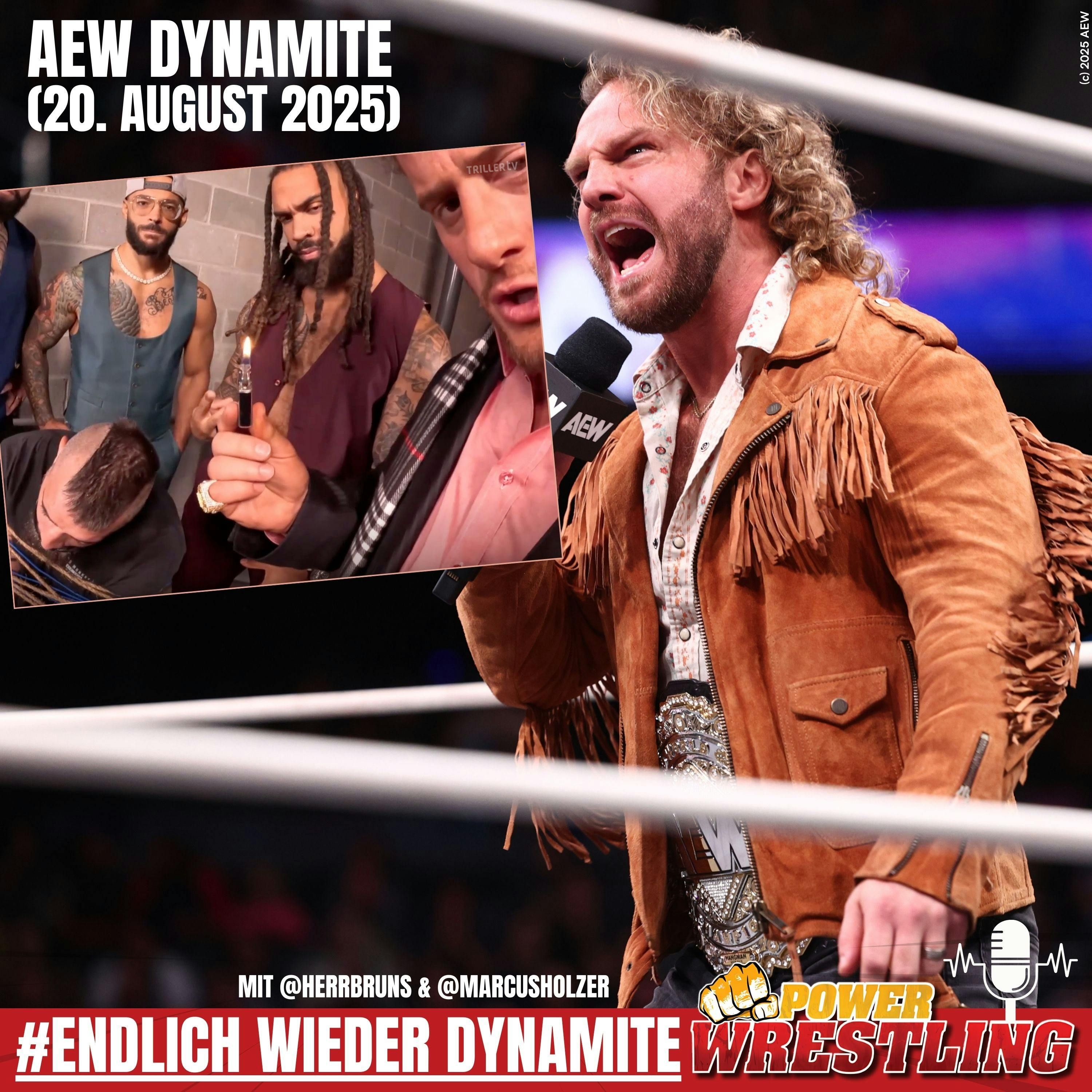 AEW Dynamite (20.8.25): MJF will Briscoe anzünden! Sonderregel durchgesetzt! Comeback-Überraschung!