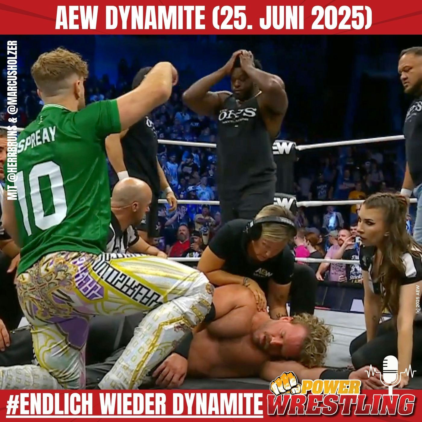 AEW Dynamite (25.6.25): Große Sorge um Adam Page! Kult-Star zurück! Casino-Qualifier starten!