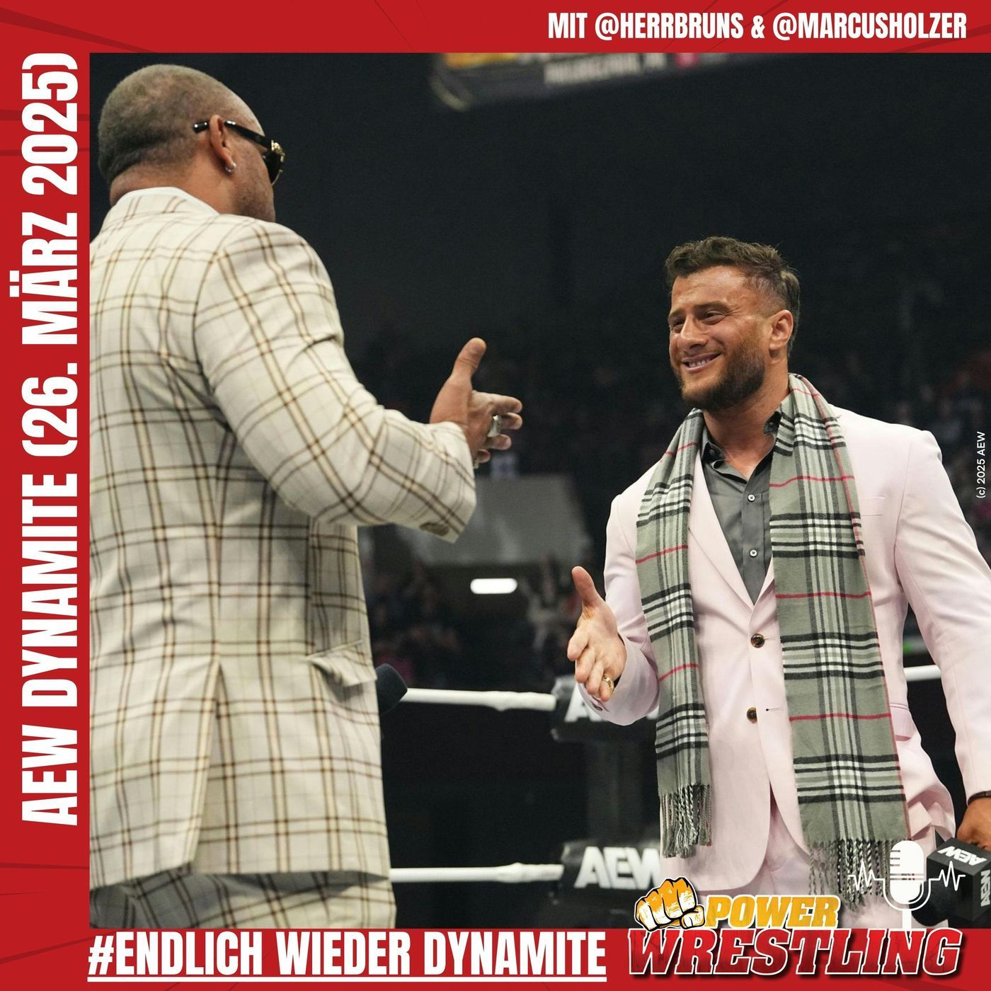 AEW Dynamite (26.3.25): Champion gepinnt! MJF reagiert auf Angebot: Unerwartete Wendung!