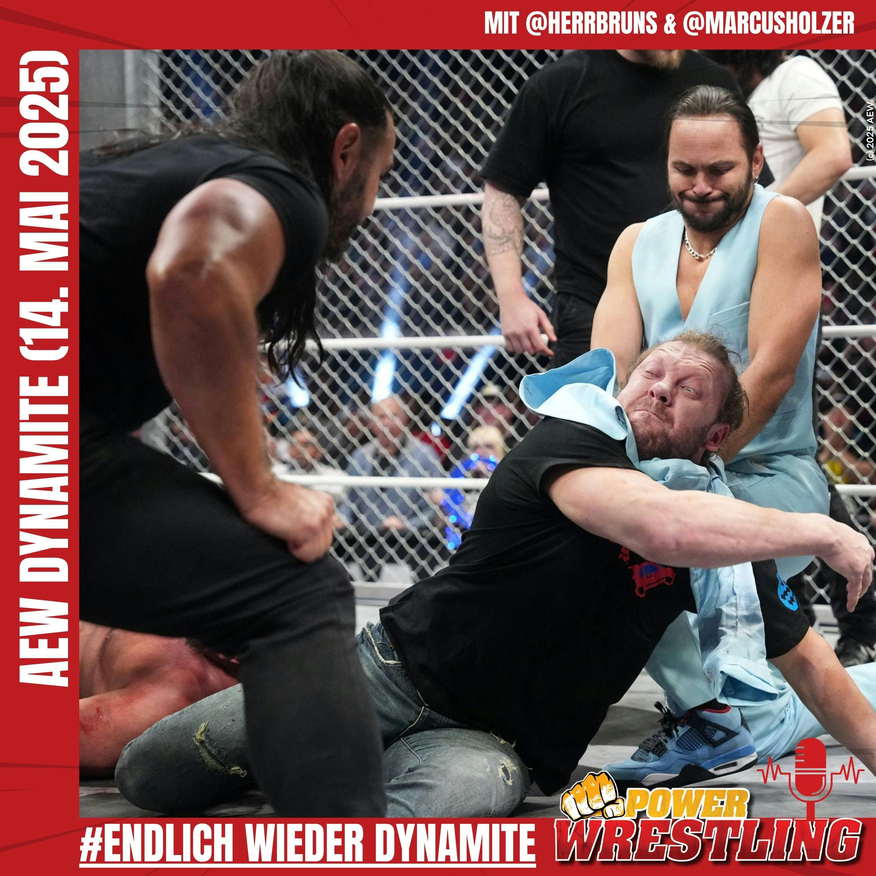 AEW Dynamite - Beach Break (14.5.25): Käfig-Chaos hat Konsequenzen! Entscheidung um MJF gefallen!
