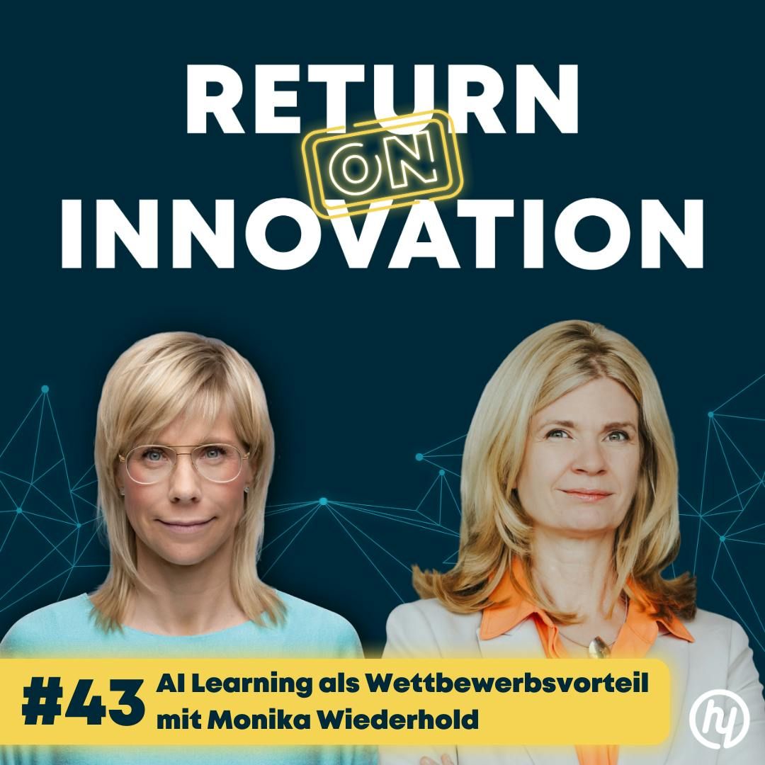 AI Learning als Wettbewerbsvorteil mit Monika Wiederhold: Wie Agenten im Organigramm zur Realität werden und Unternehmen durch Corporate AI Learning implizites Wissen nutzbar machen (#043)