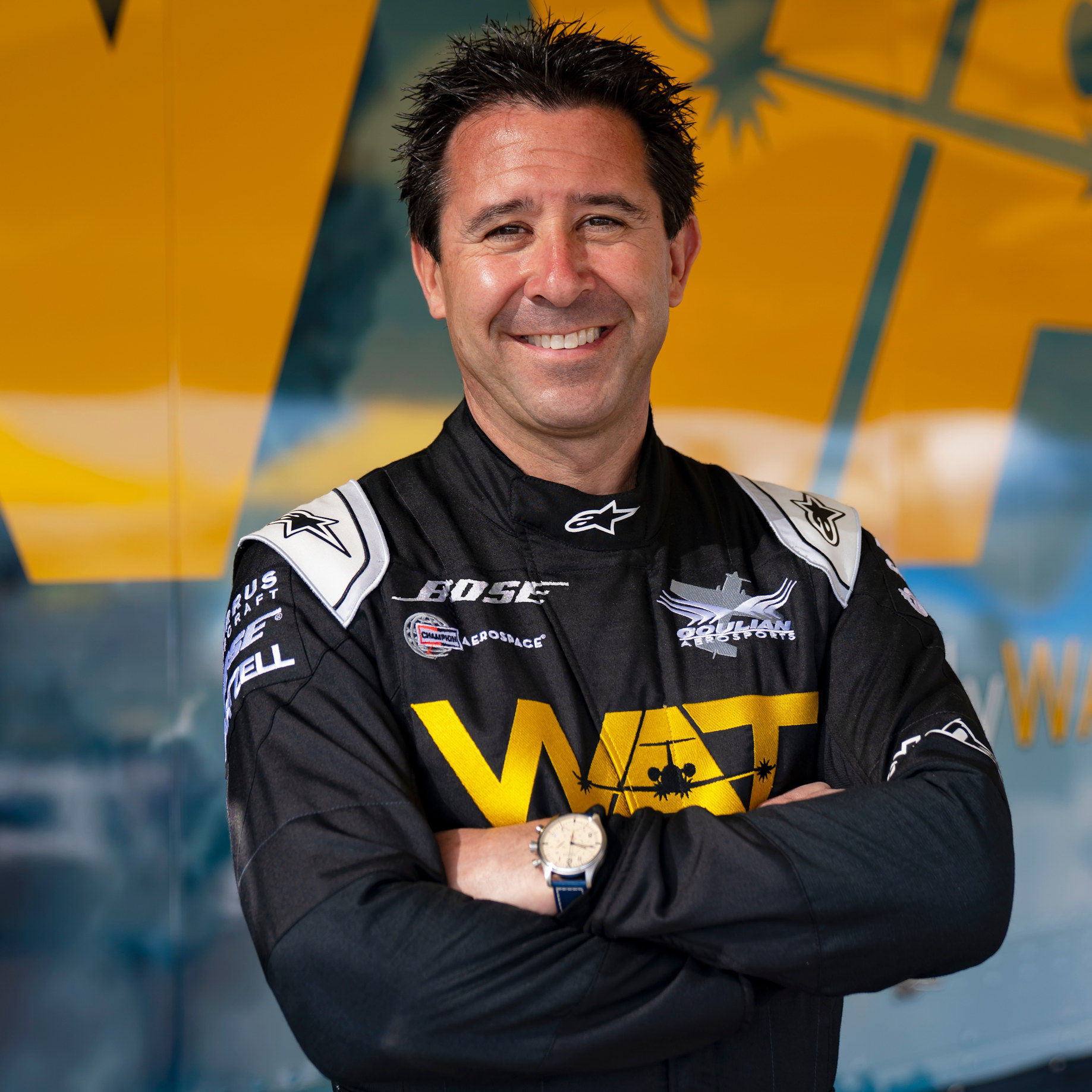 Airshow-Pilot Michael Goulian beim EAA AirVenture 2021