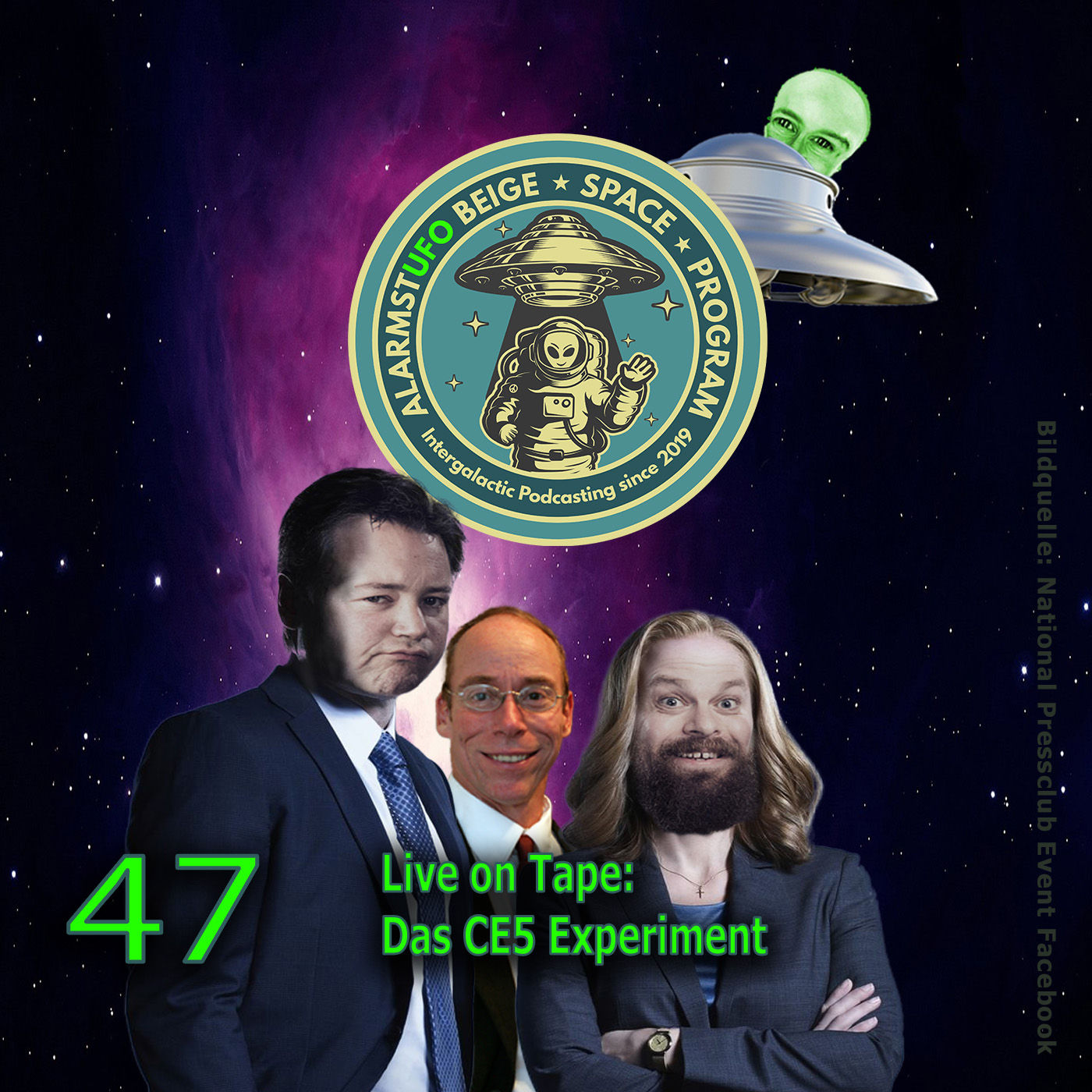 AlarmstUFO 47 - LIVE on Tape: Das CE5 Experiment