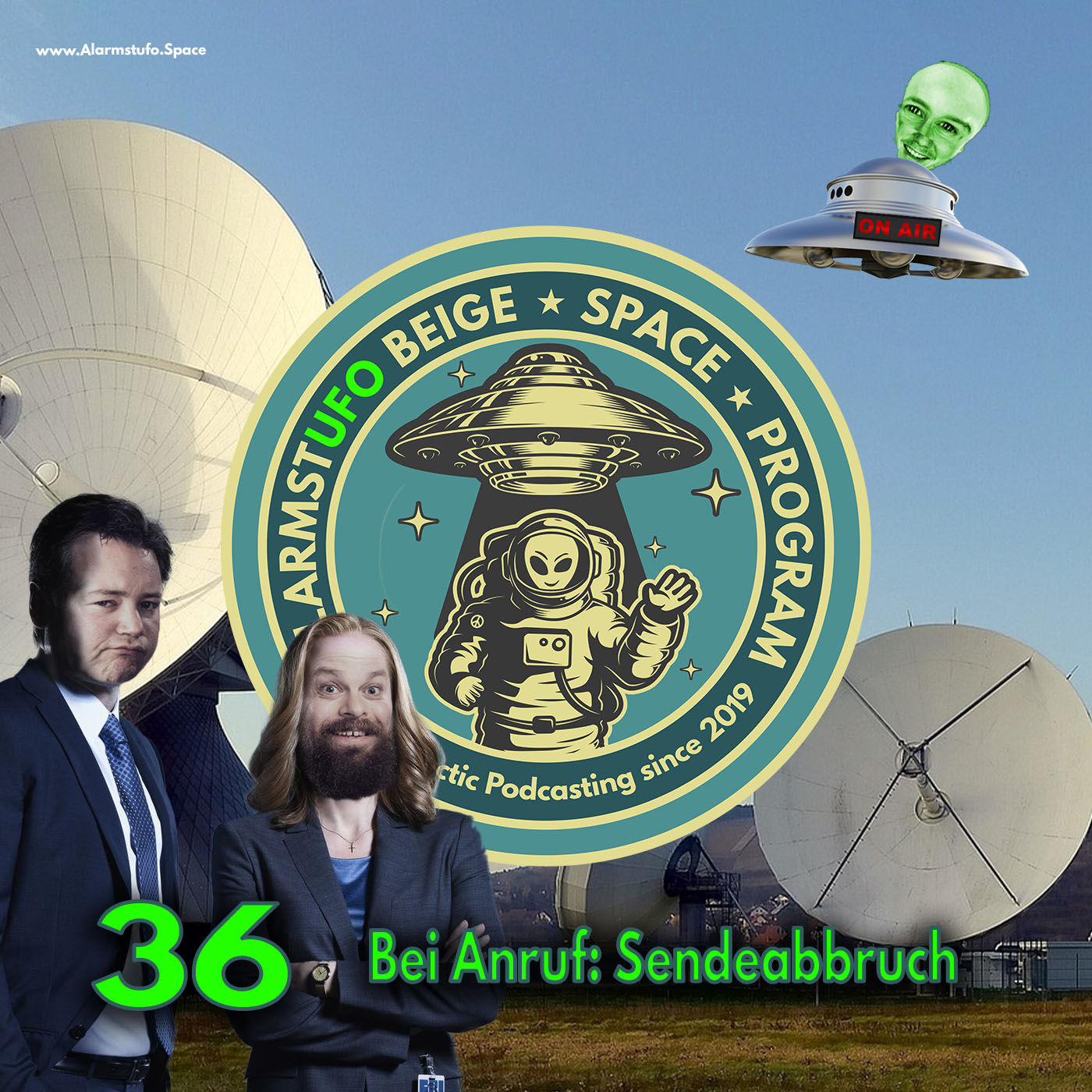 AlarmstUFO Beige Nr. 36 - Bei Anruf: Sendeabbruch