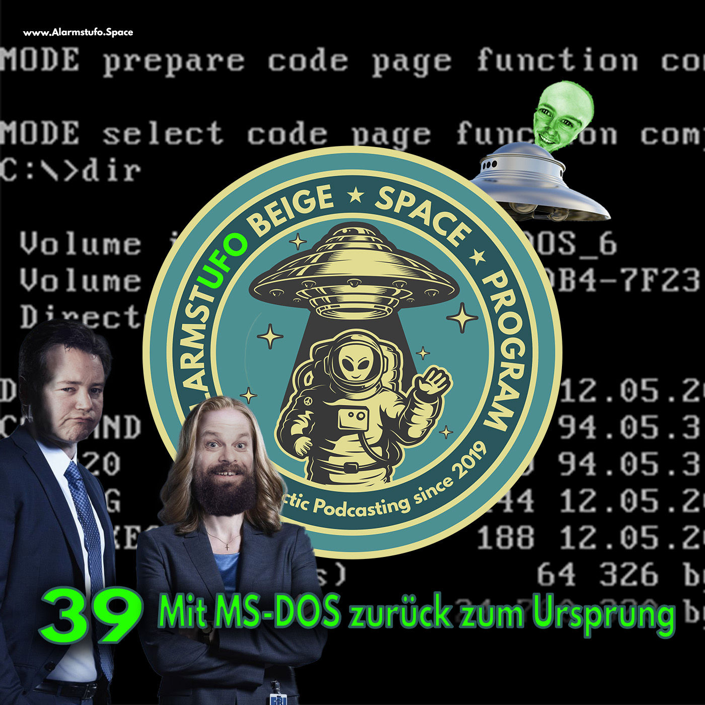 AlarmstUFO Beige Nr. 39 - Mit MS-Dos zurück zum Ursprung